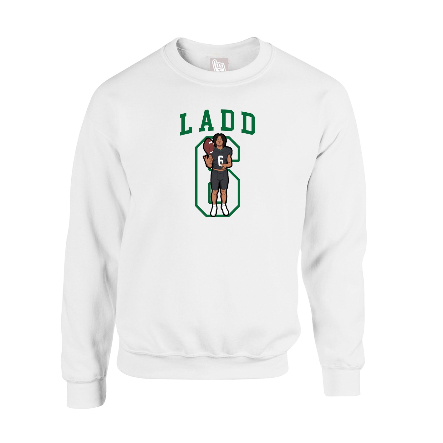 Fleece Crew — Shirsey in White