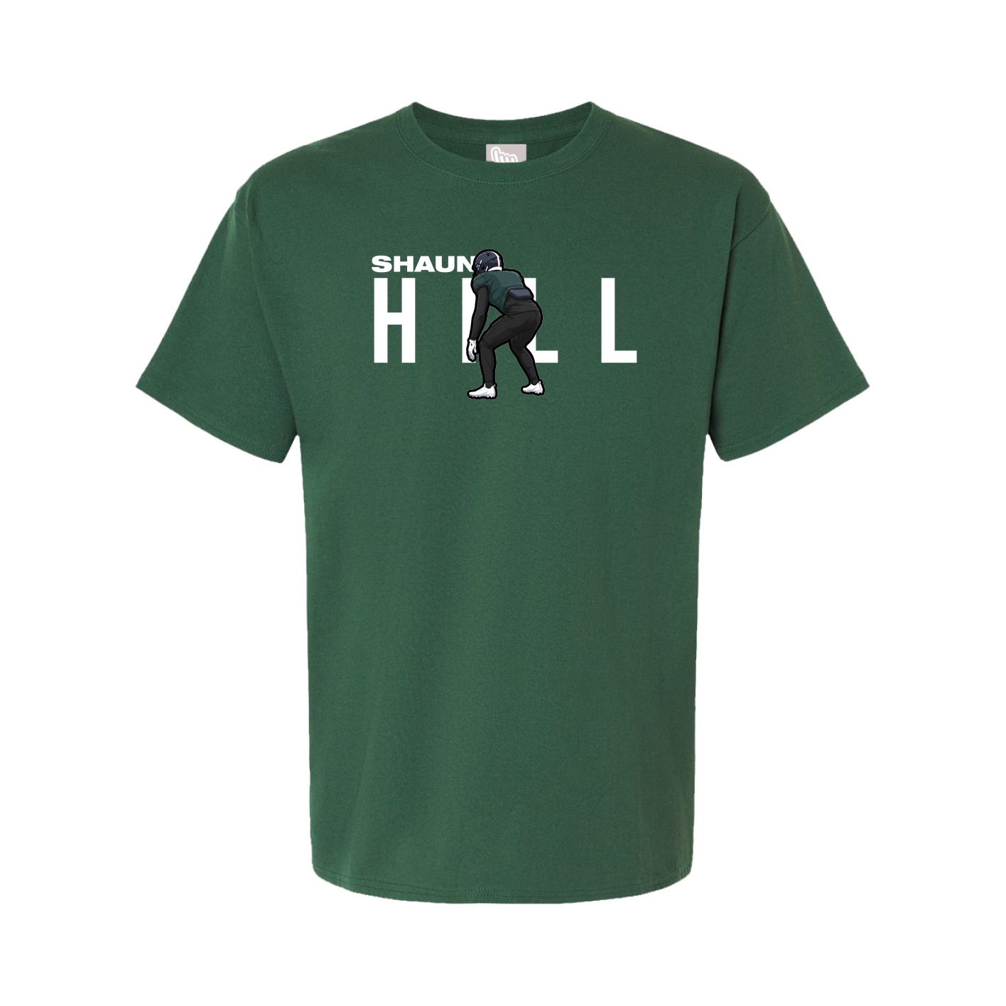 Youth Tee — Player Name in Green