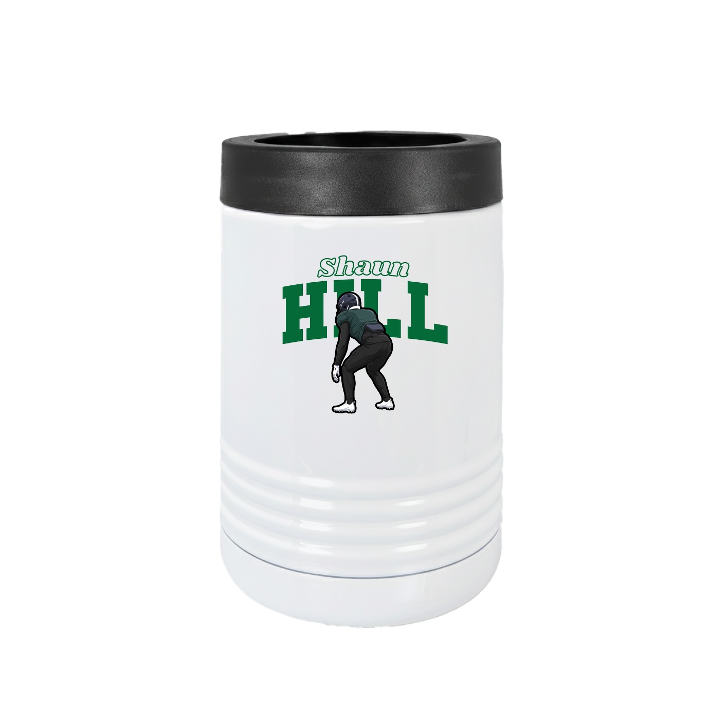 Beverage Holder — Name Arch in White