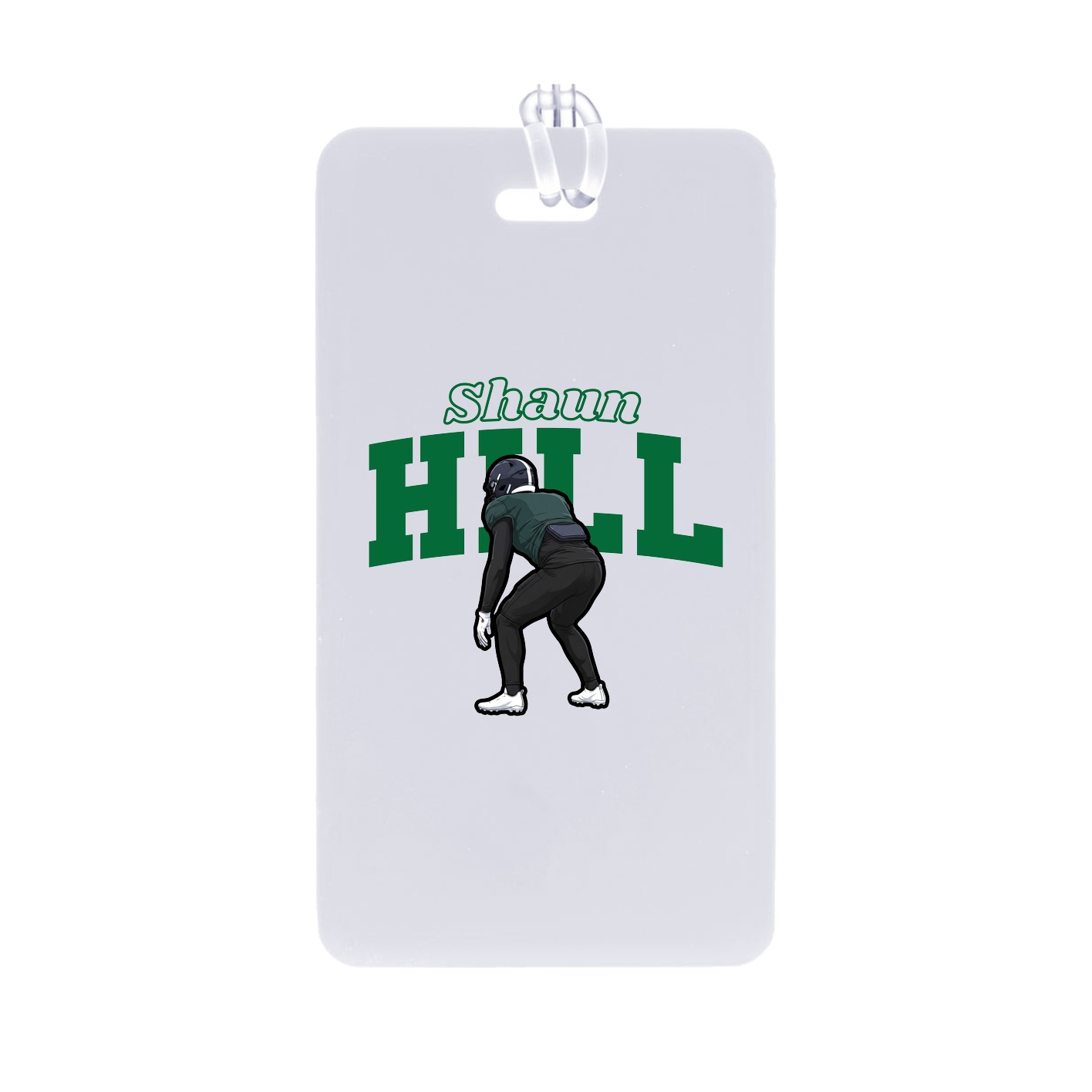 Bag Tag — Name Arch in Classic
