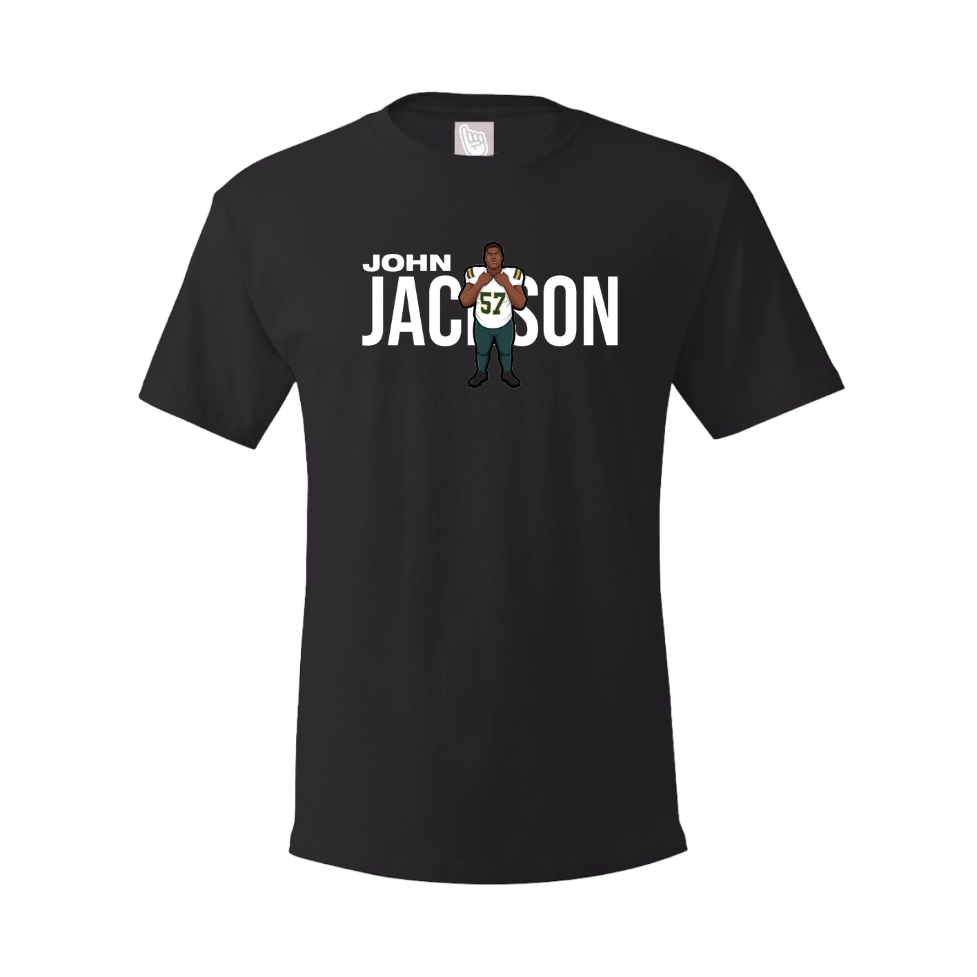 Youth Tee — Player Name in Black