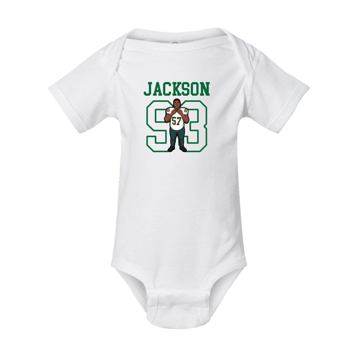 Baby Onesie — Shirsey in White