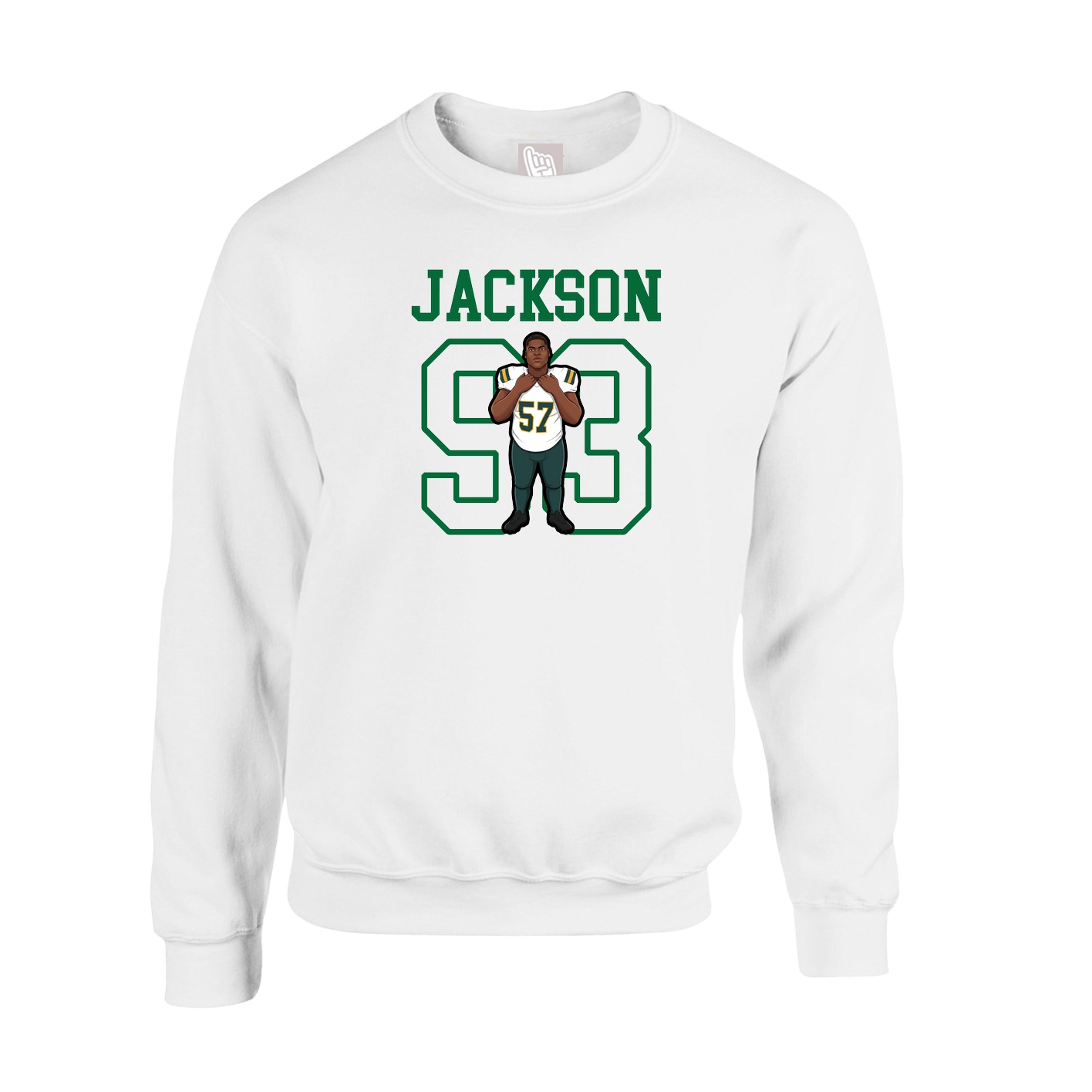 Fleece Crew — Shirsey in White