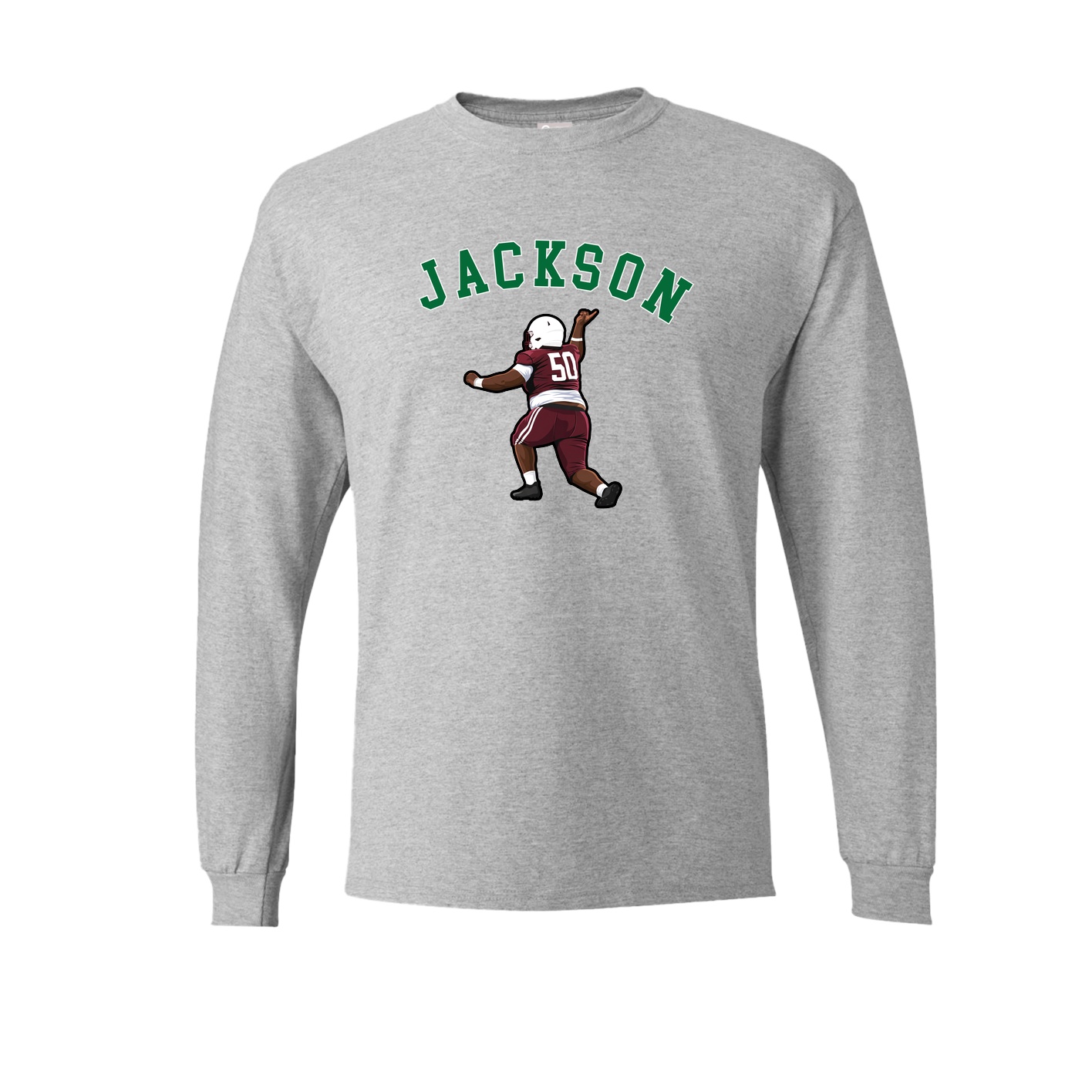 Long Sleeve Tee — Shirsey Arch in Grey