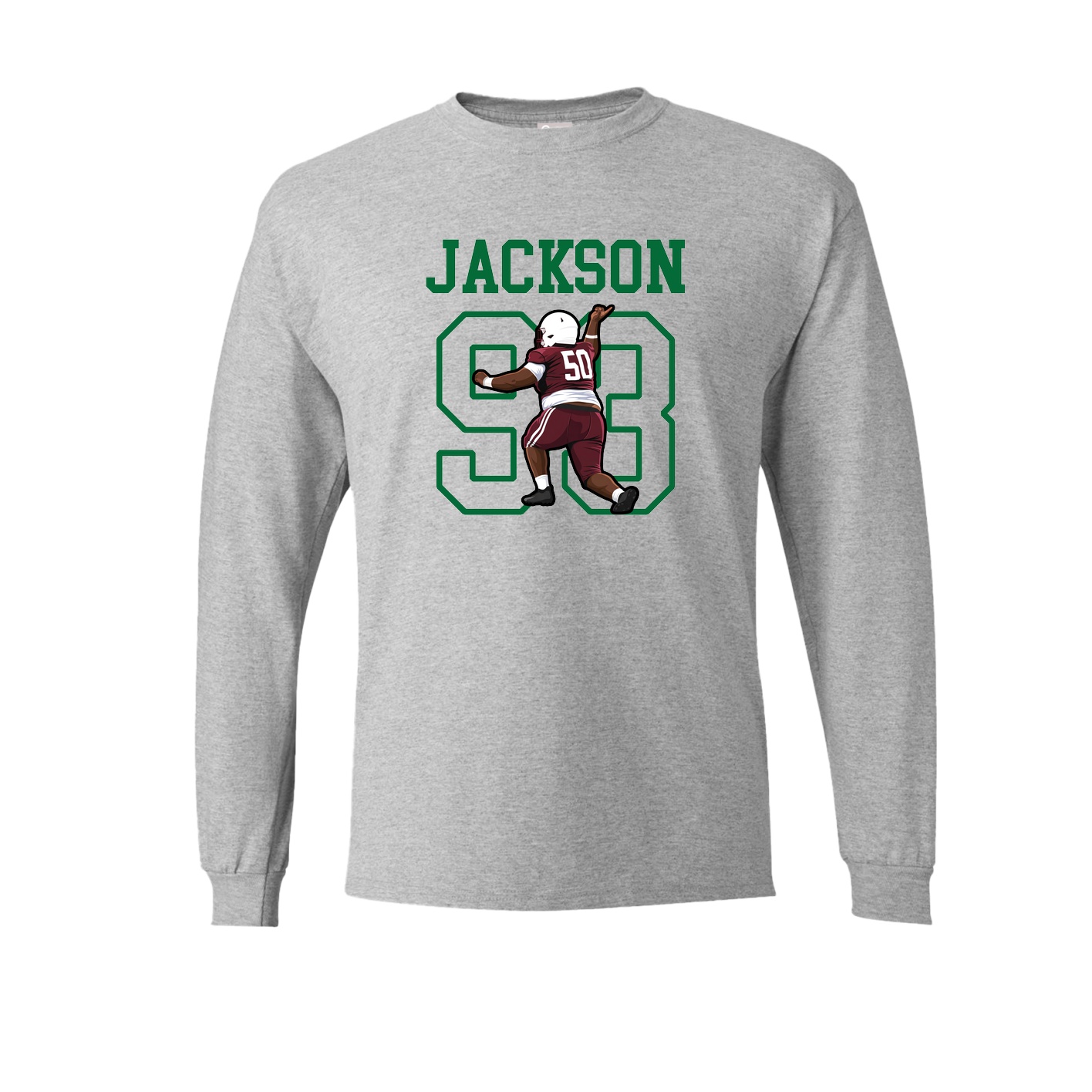 Long Sleeve Tee — Shirsey in Grey