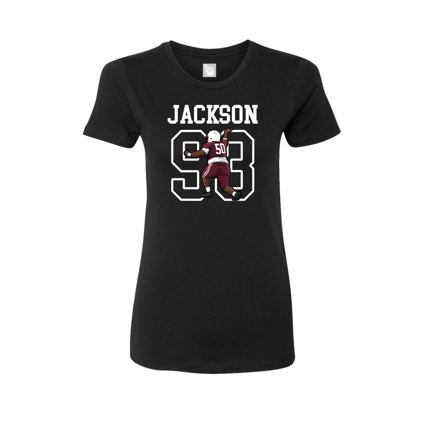 Fitted Women's Tee — Shirsey in Black
