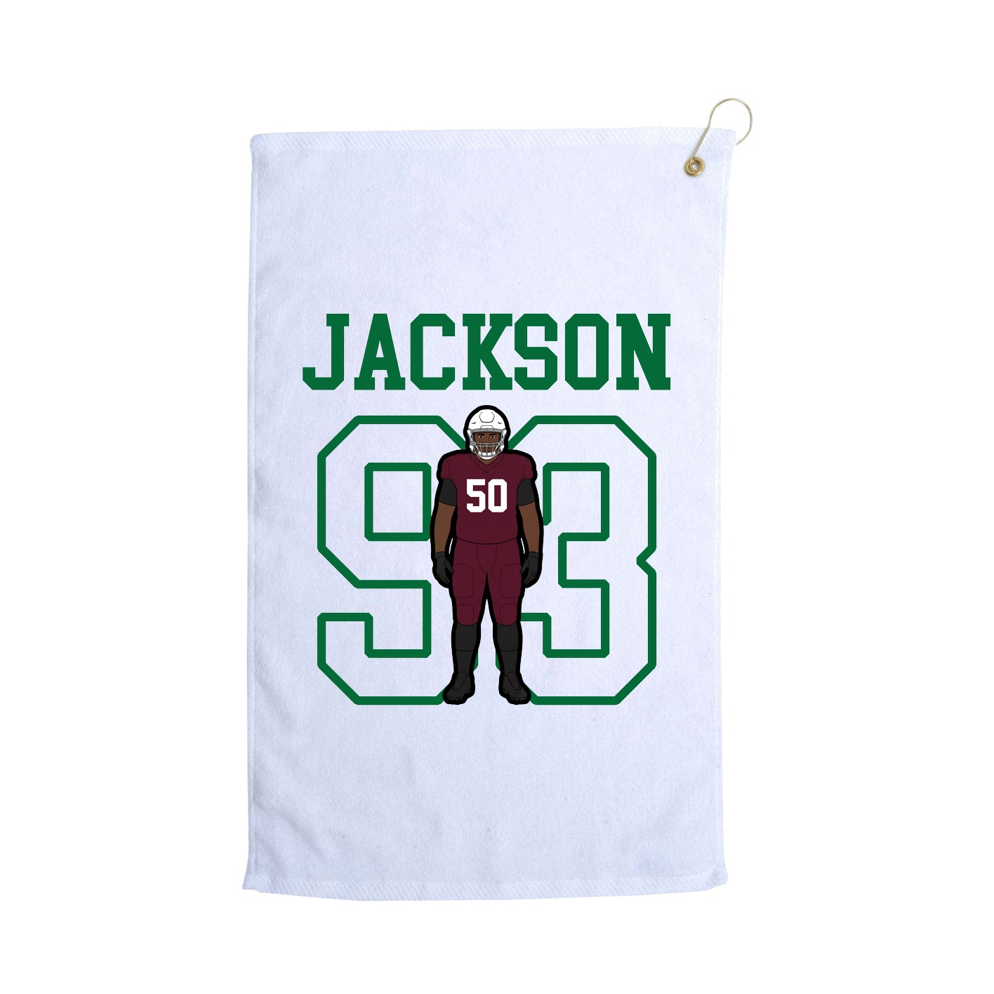 Golf Towel — Shirsey in White