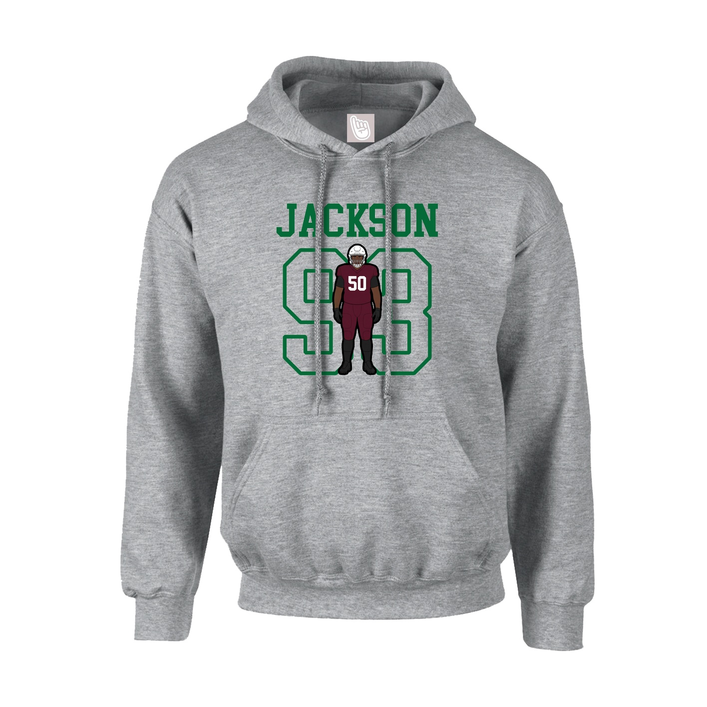 Hoodie — Shirsey in Grey