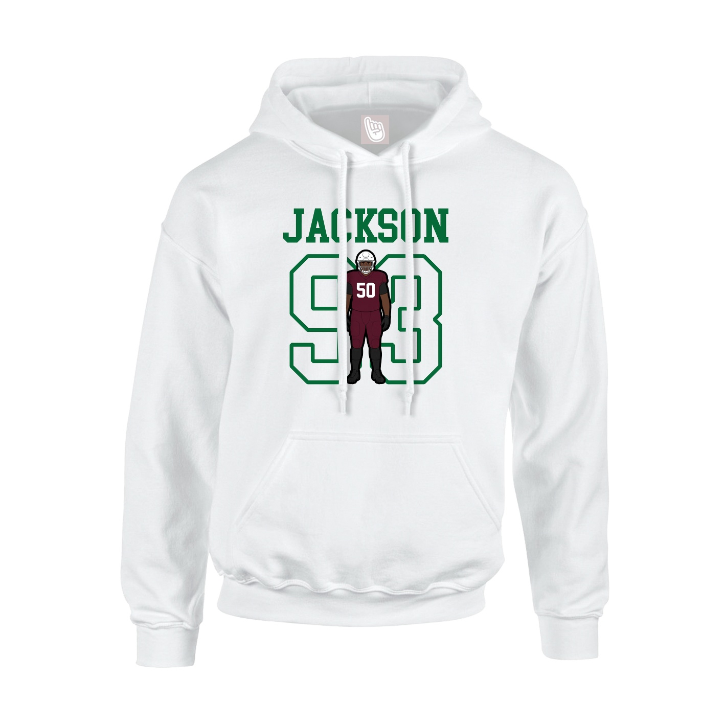 Youth Hoodie — Shirsey in White