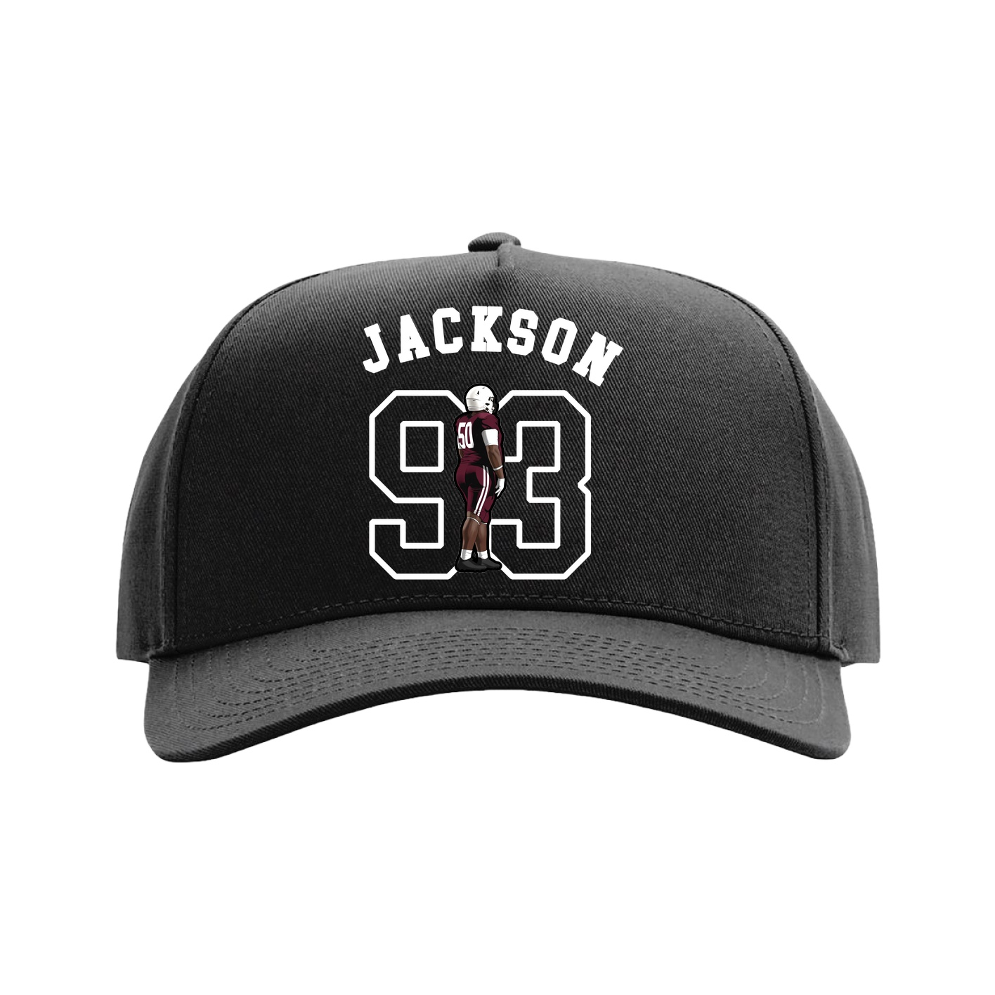 Full Fabric Five-Panel Champ Cap