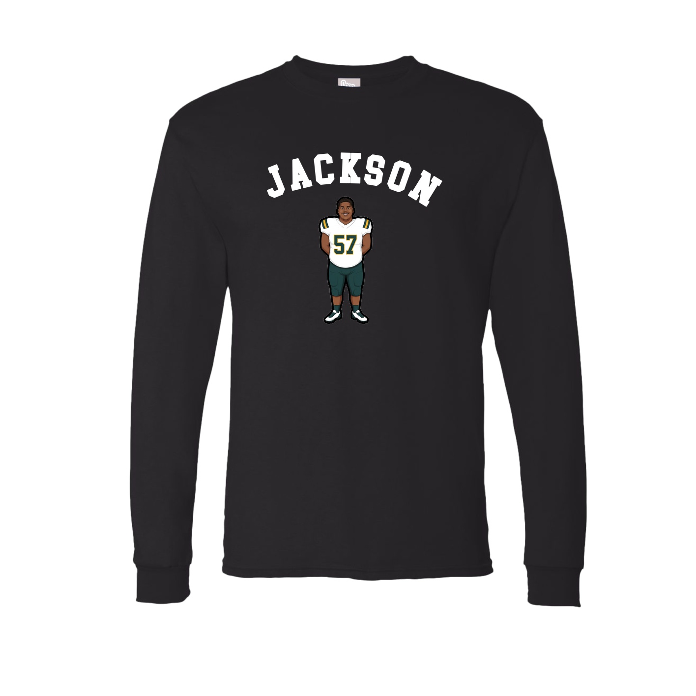Long Sleeve Tee — Shirsey Arch in Black
