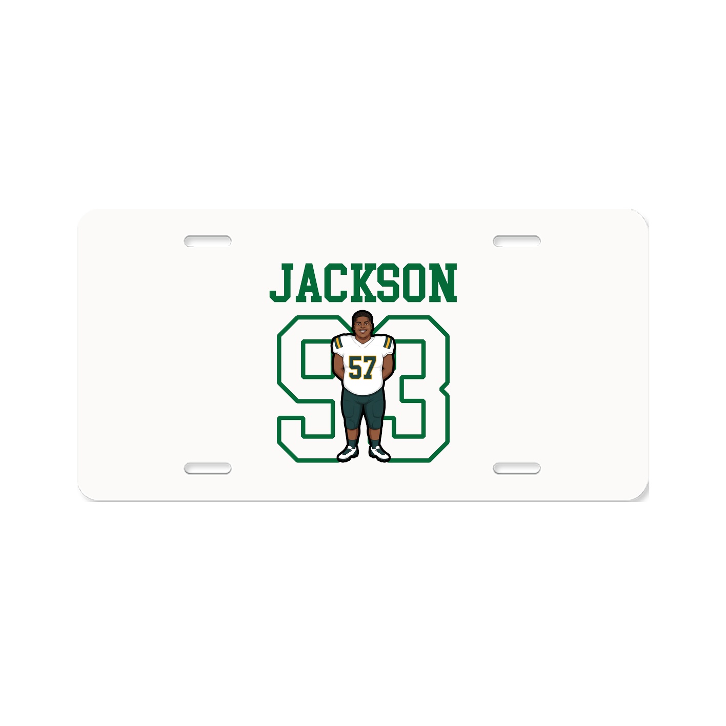 License Plate — Shirsey in Classic