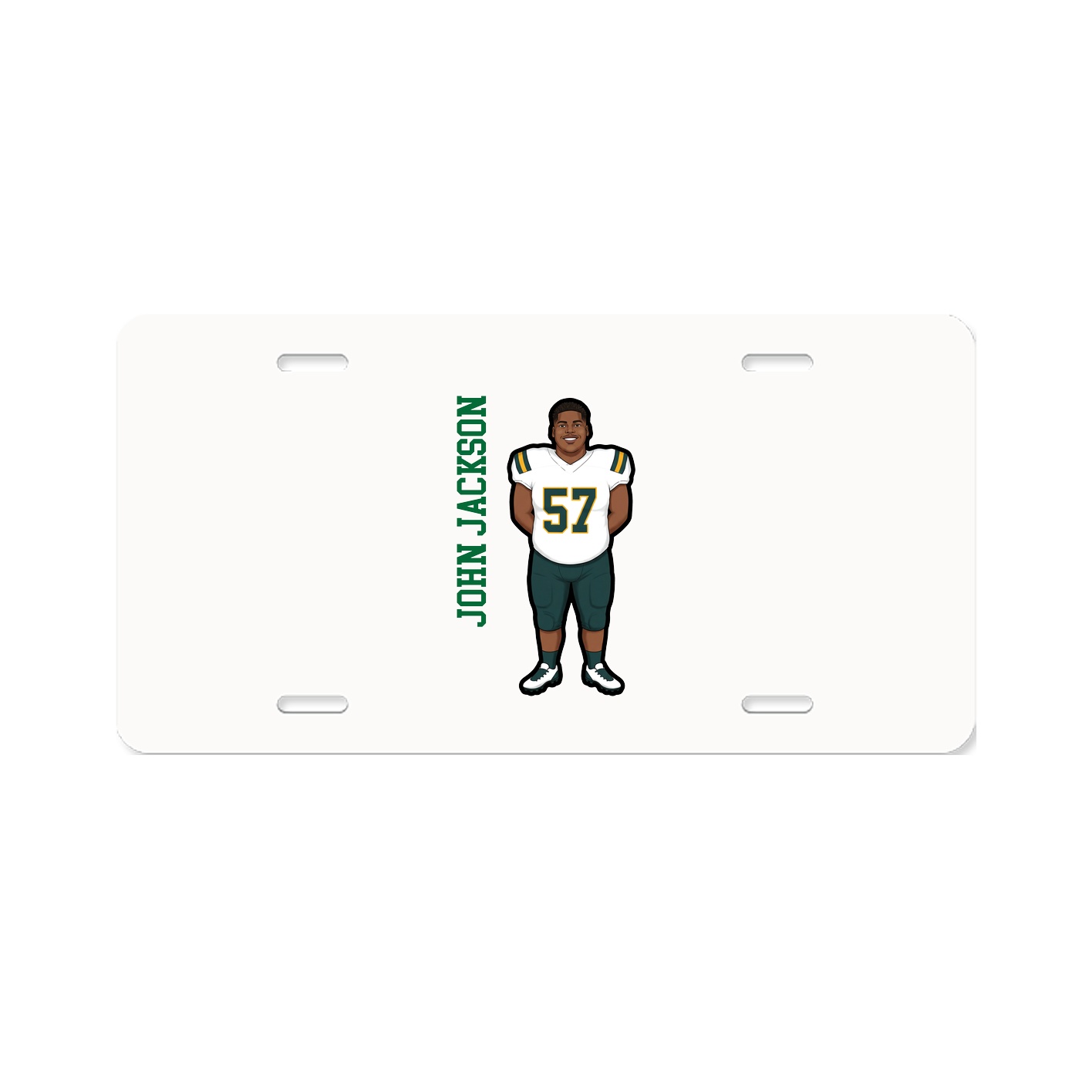 Aluminum License Plate