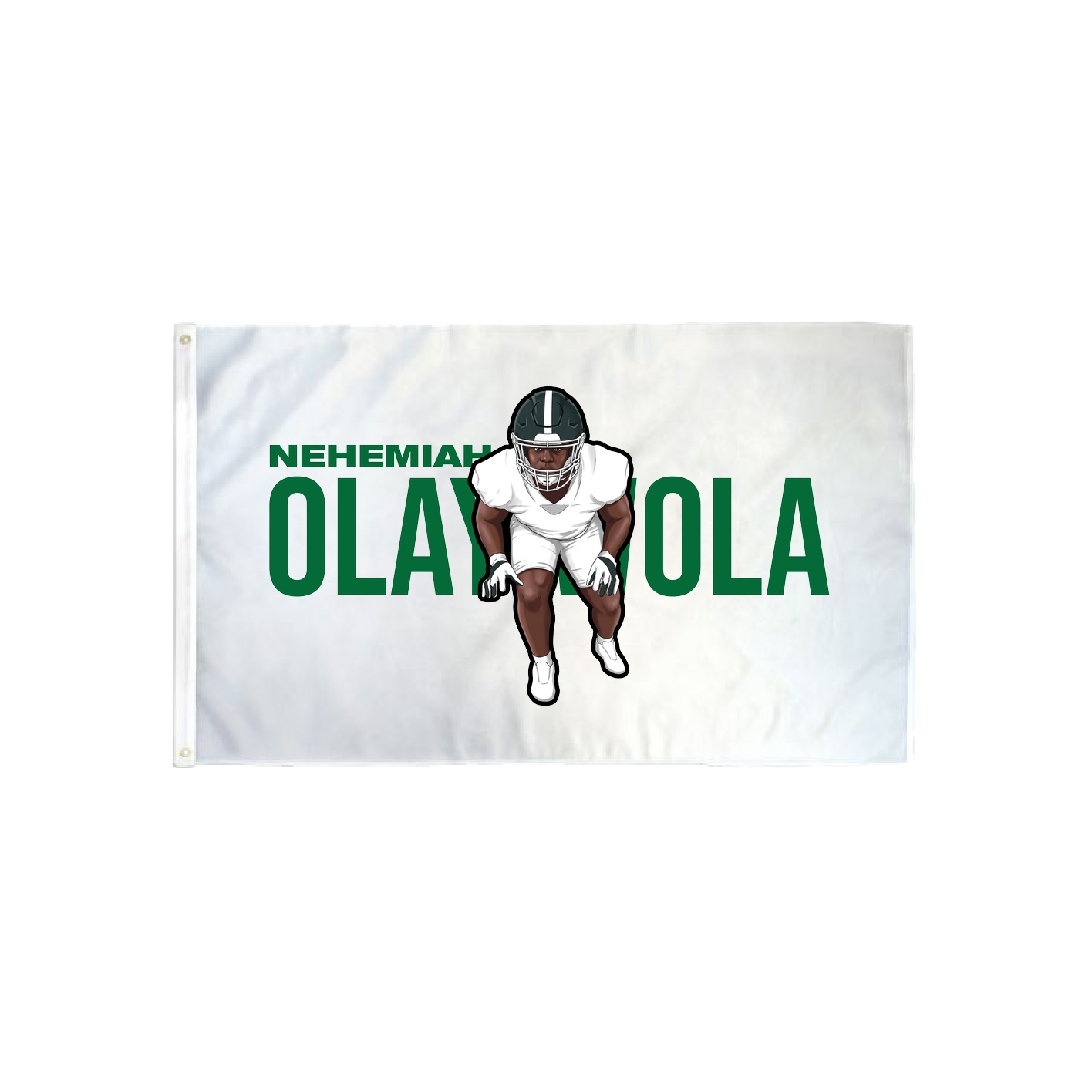 3x5 Flag — Player Name in Classic