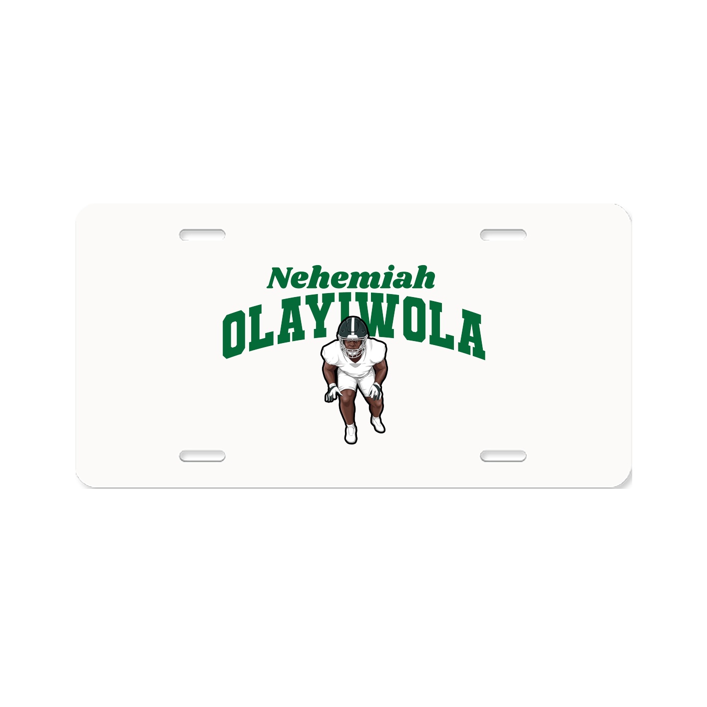 License Plate — Signature Arch in Classic