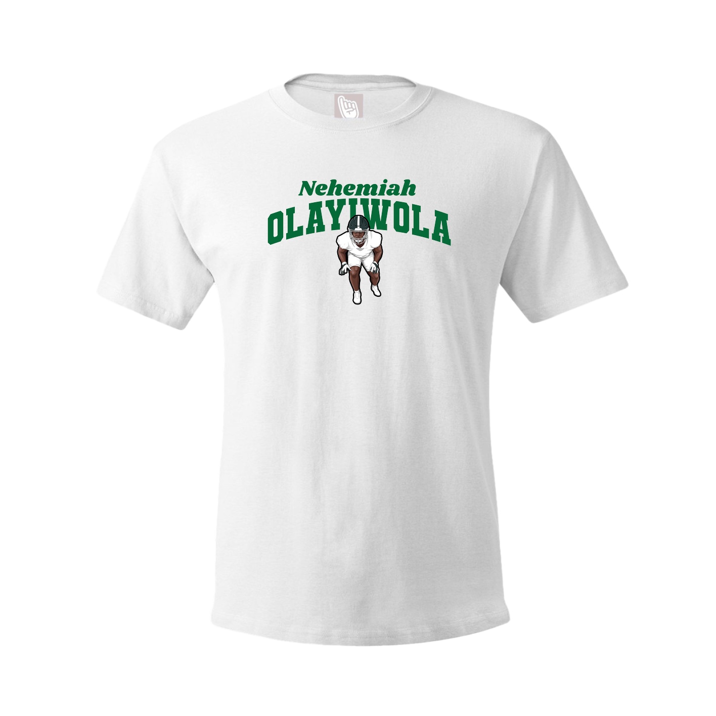 Youth Tee — Signature Arch in White