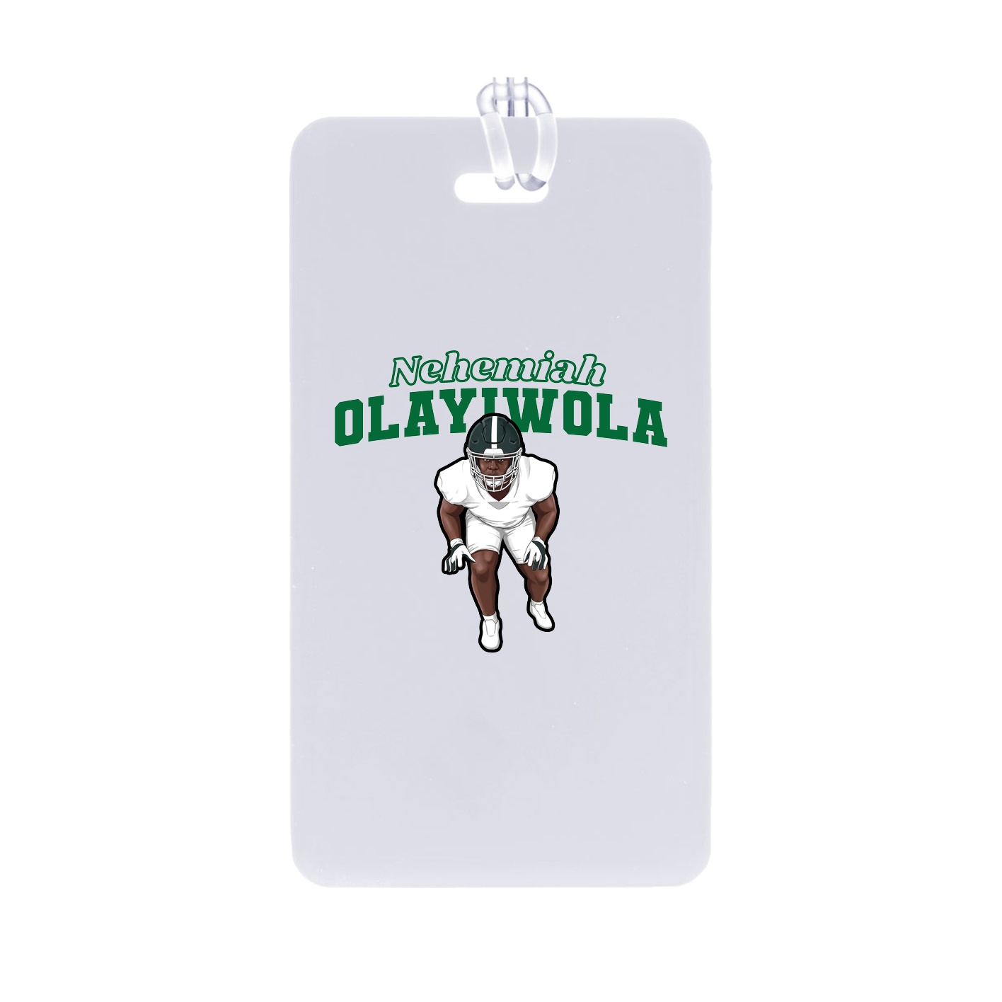 Bag Tag — Name Arch in Classic