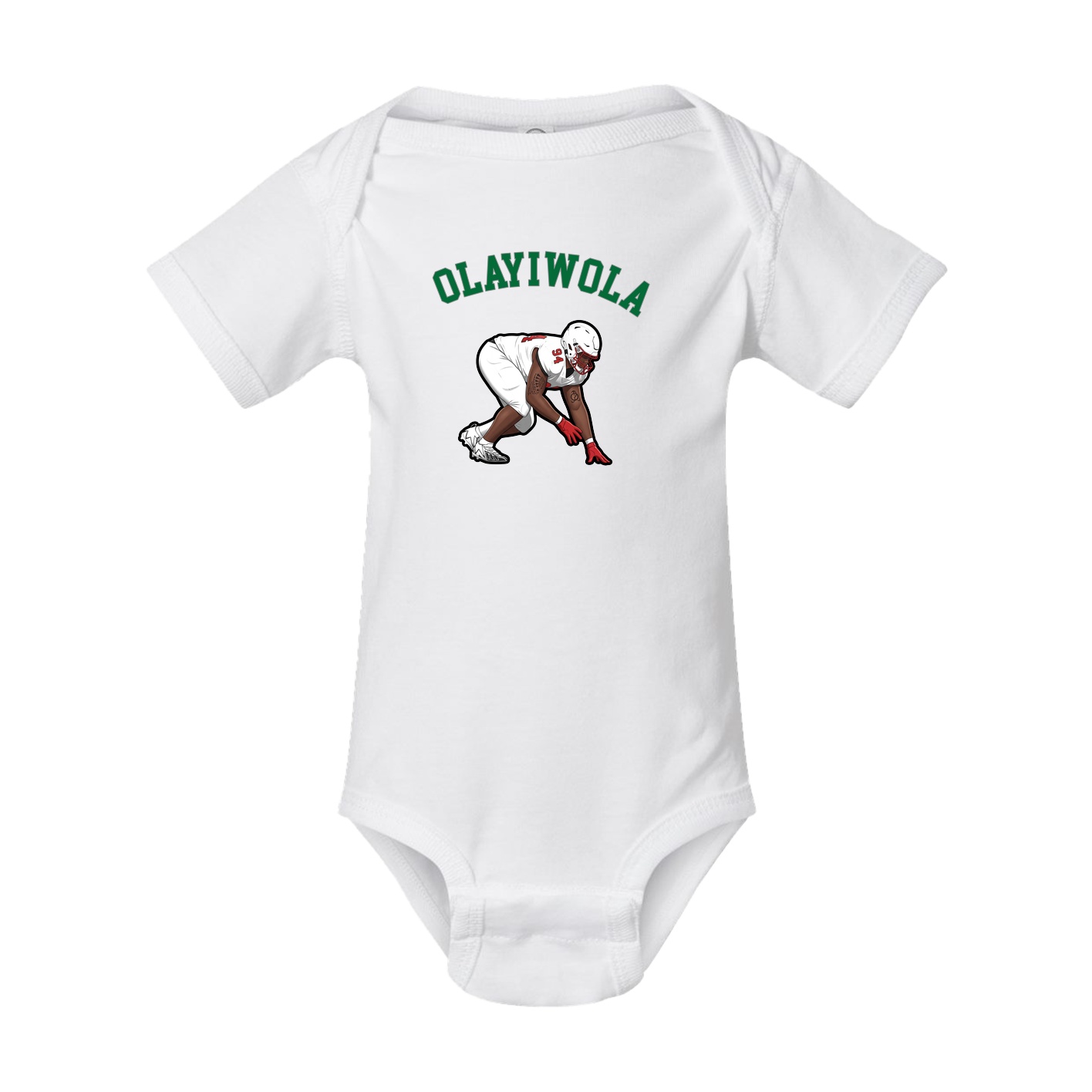 Baby Onesie — Shirsey Arch in White