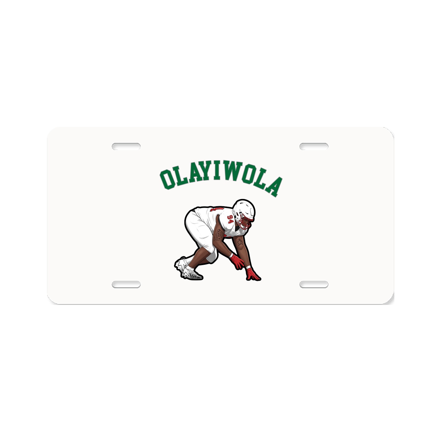 License Plate — Shirsey Arch in Classic