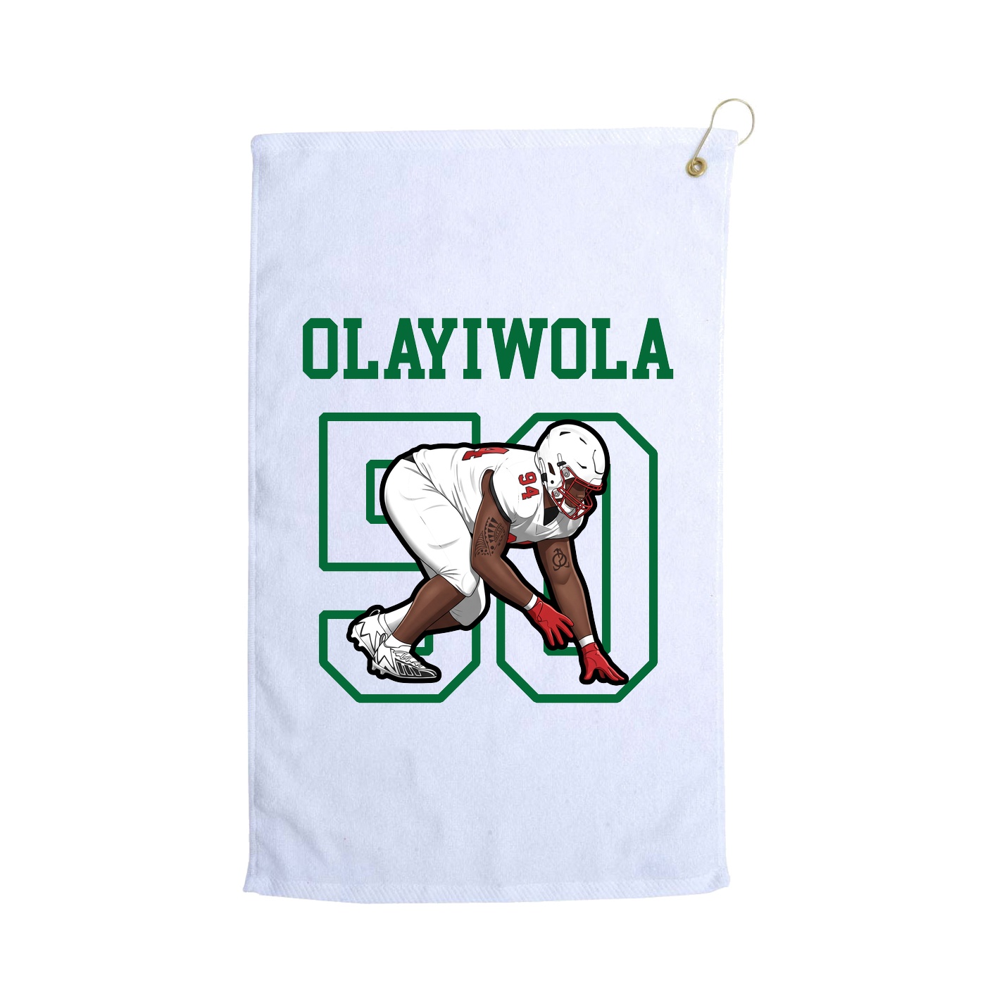 Golf Towel — Shirsey in White