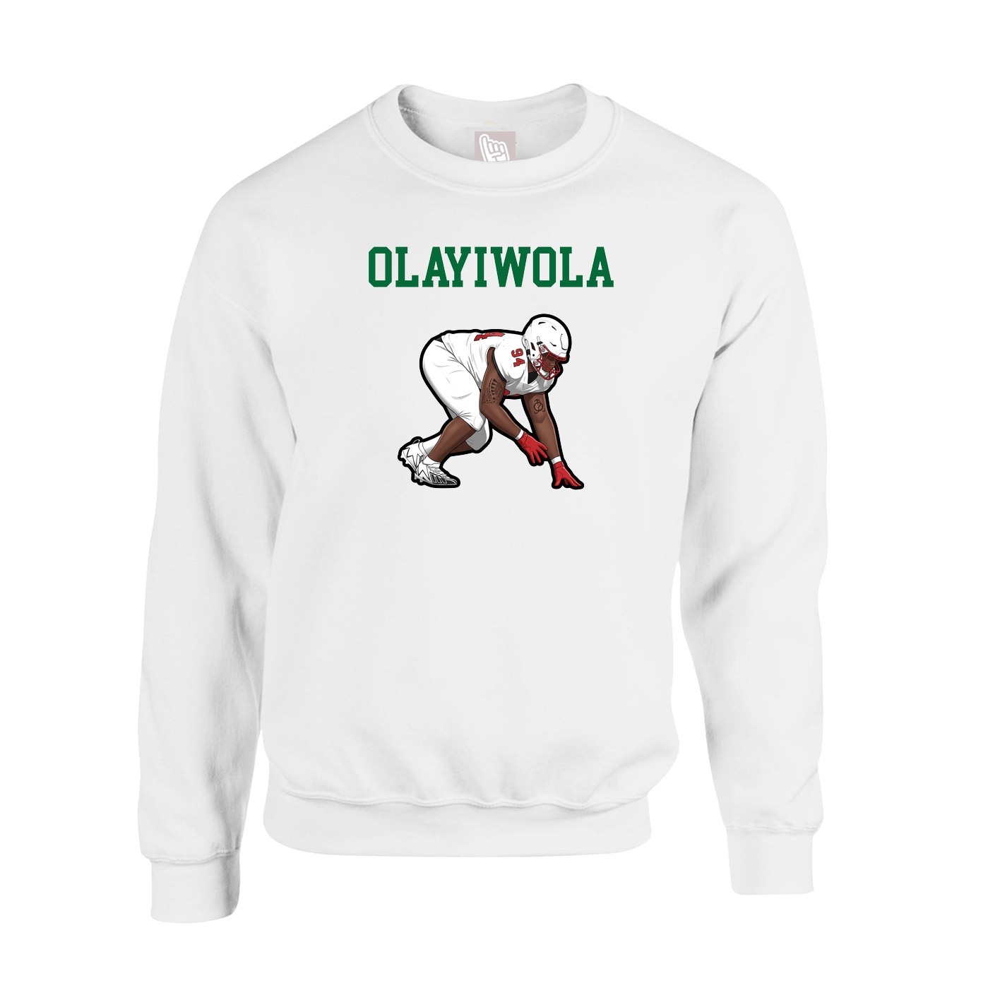 Fleece Crew — Shirsey in White