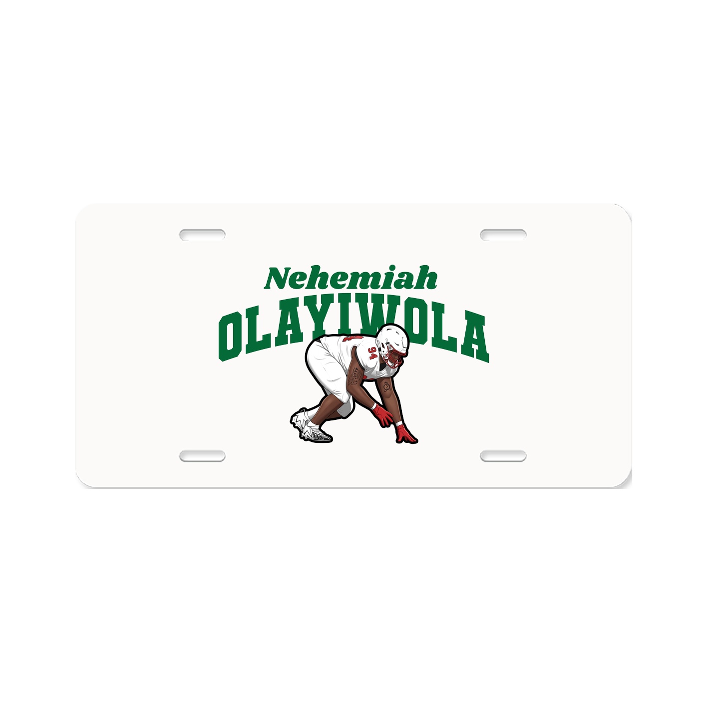 License Plate — Signature Arch in Classic