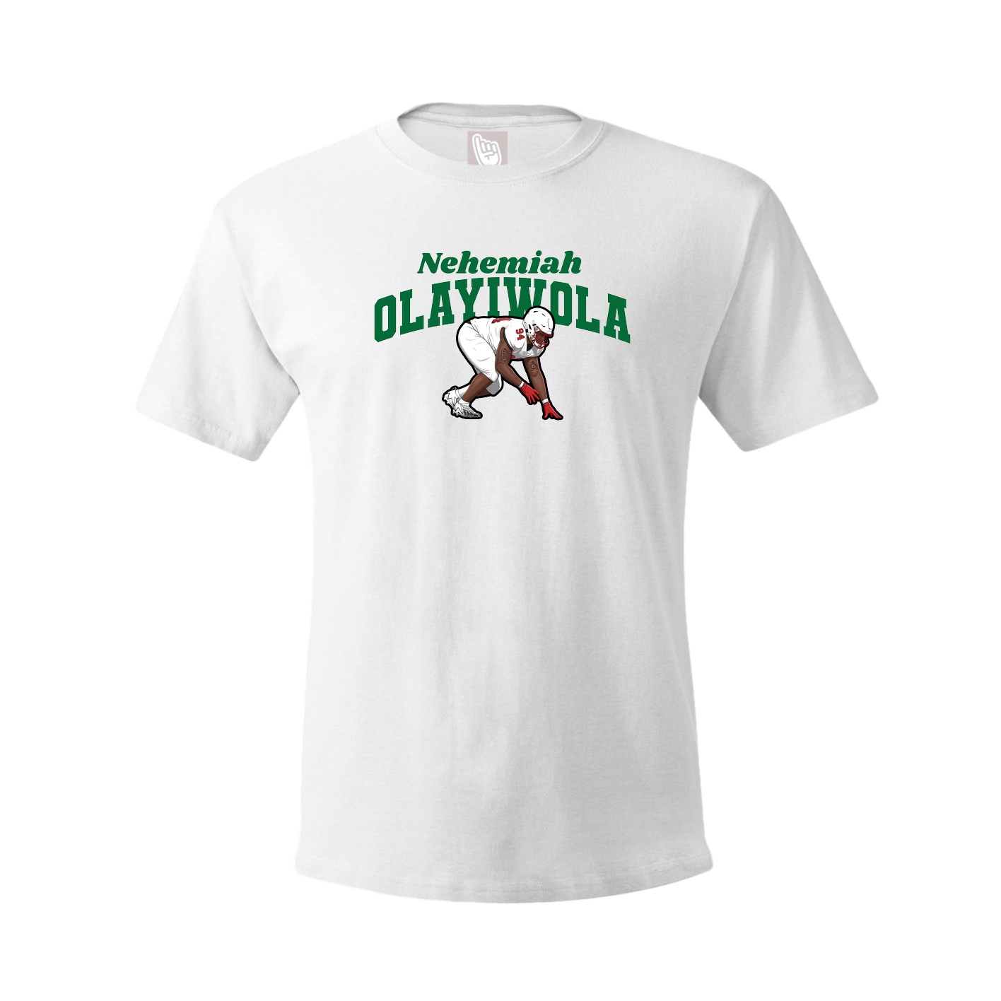 Youth Tee — Signature Arch in White