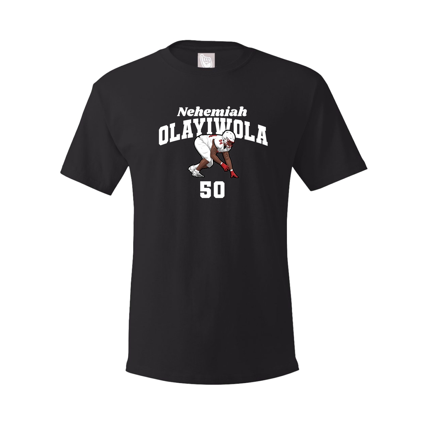 Youth Tee — Signature Arch in Black