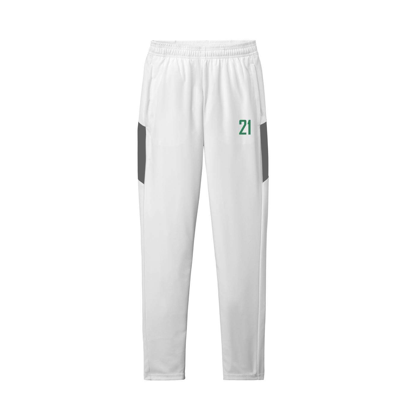 Team Travel Pant — Front Shirsy in White/Grey