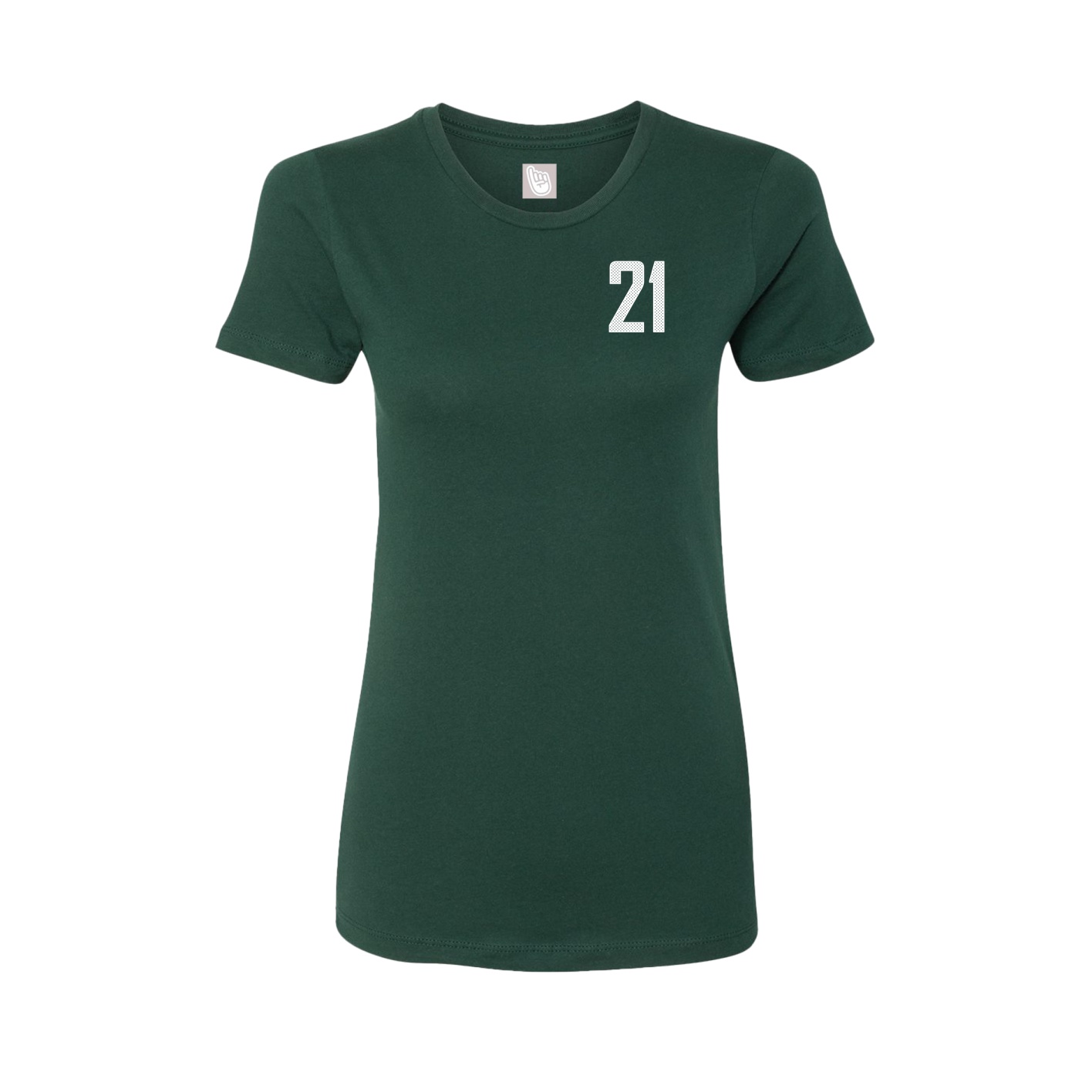 Womens Tee — Front Shirsy in Green
