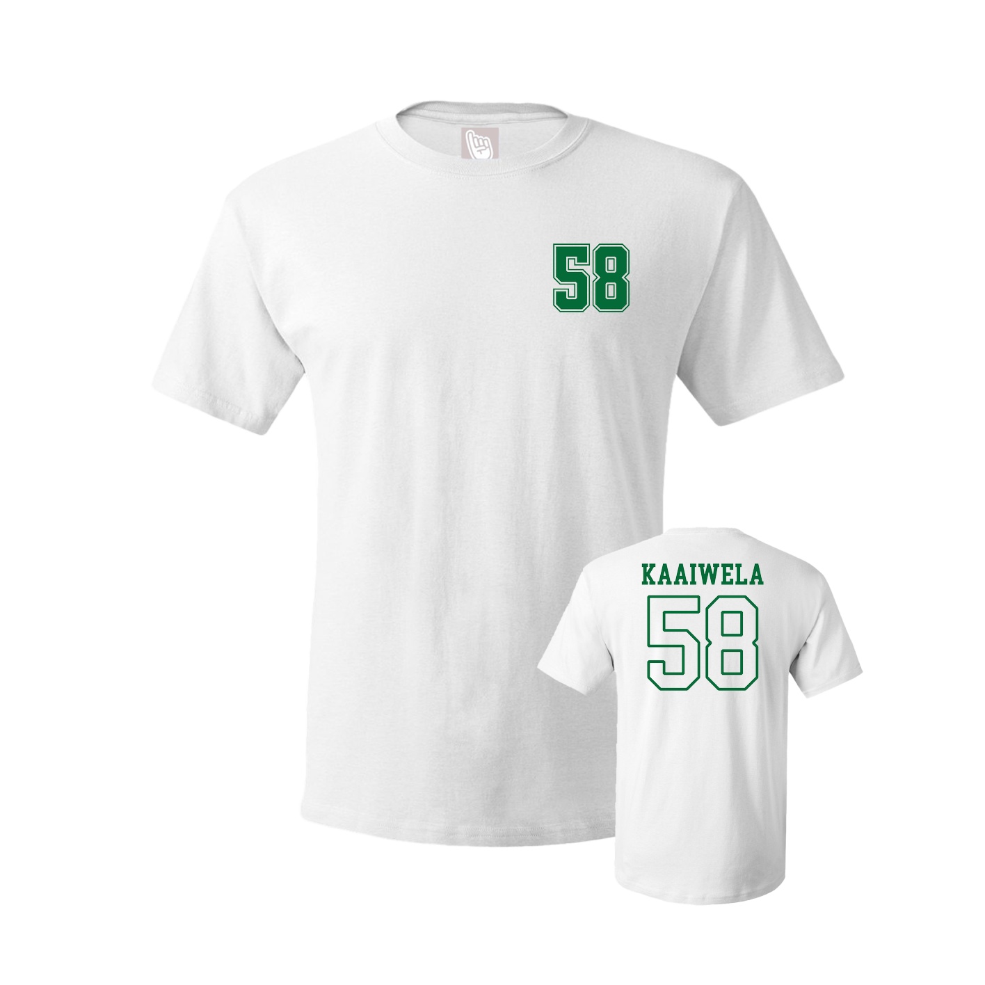 Tee — Chest Back in White