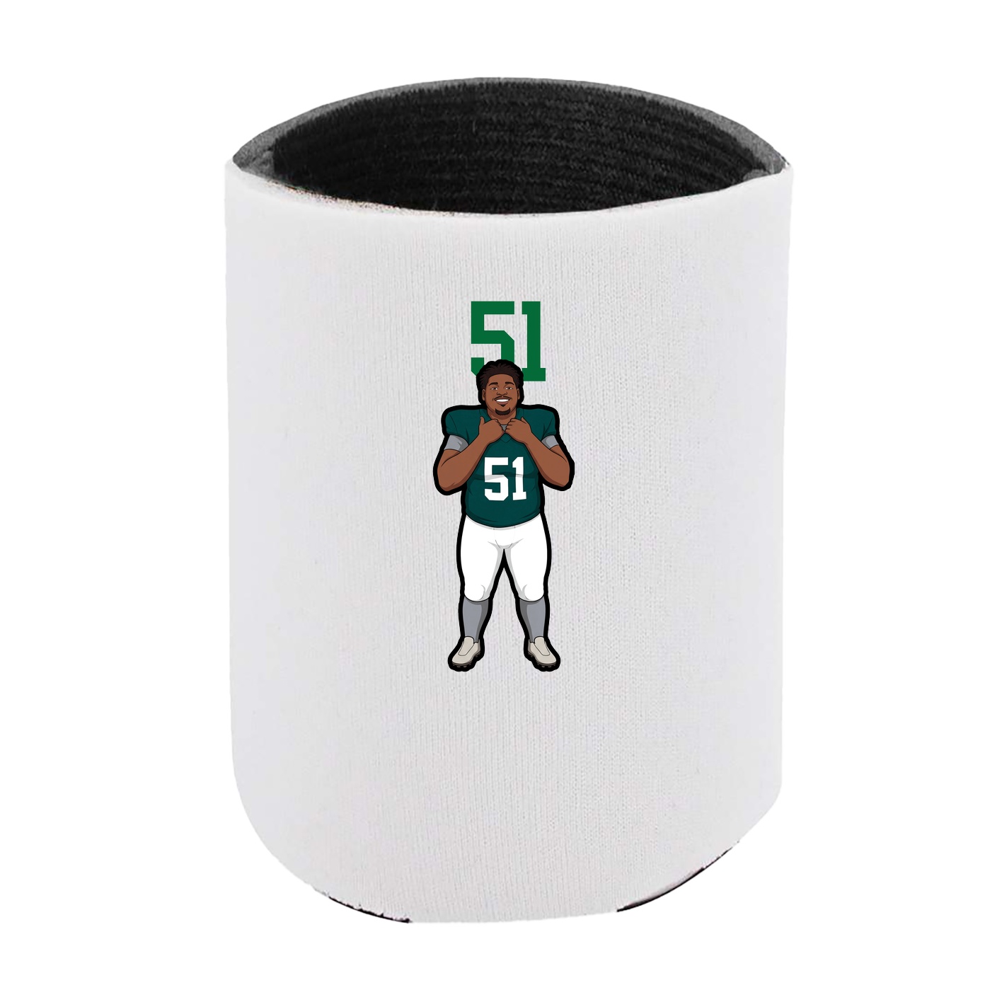 Can Holder — Number Top in White