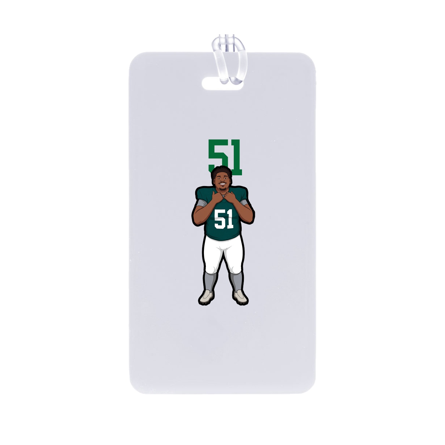 Bag Tag — Number Top in Classic