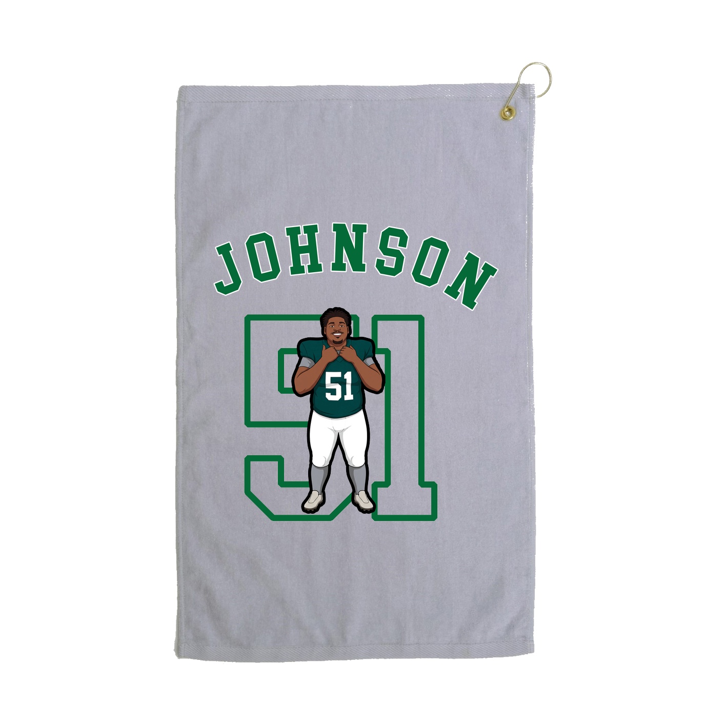 Golf Towel — Shirsey Arch in Grey
