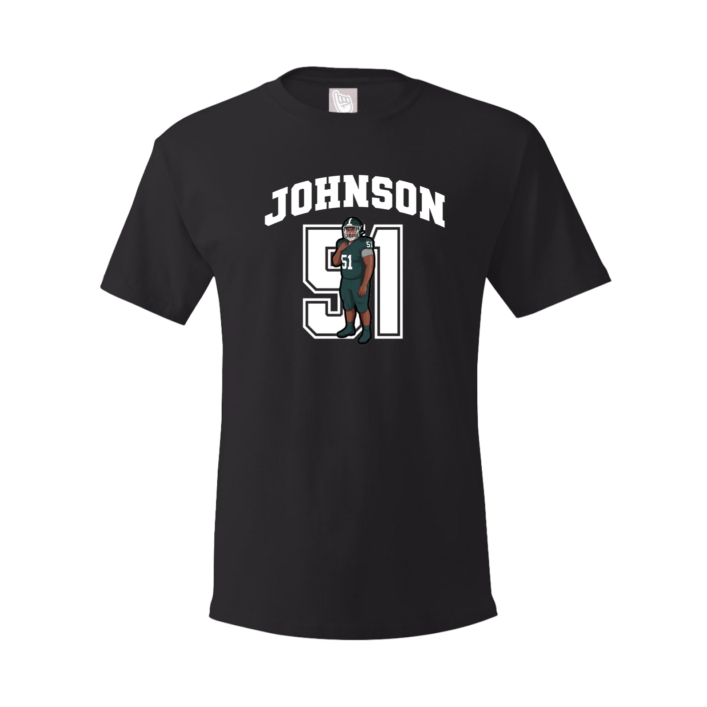 Tee — Number in Black