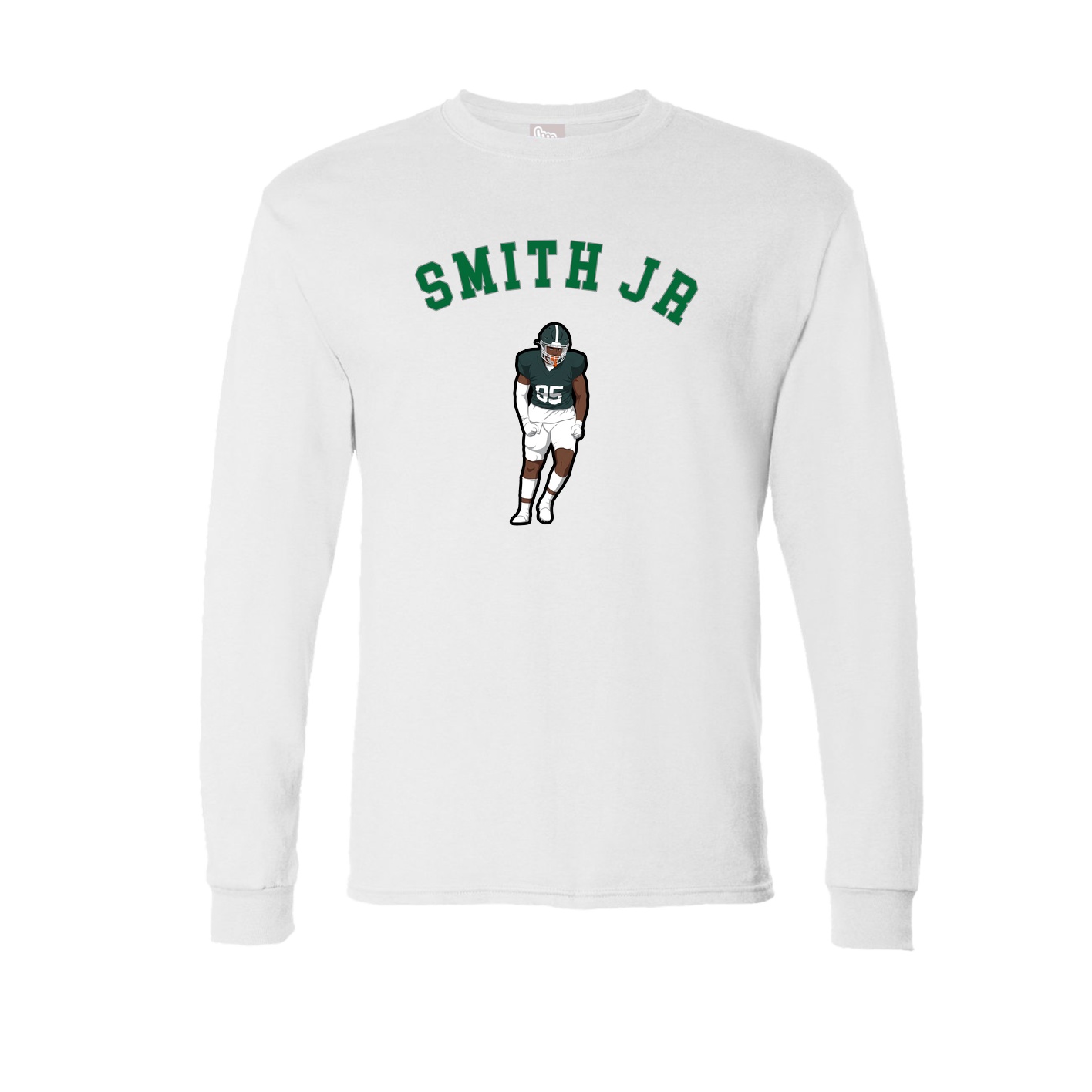Long Sleeve Tee — Shirsey Arch in White