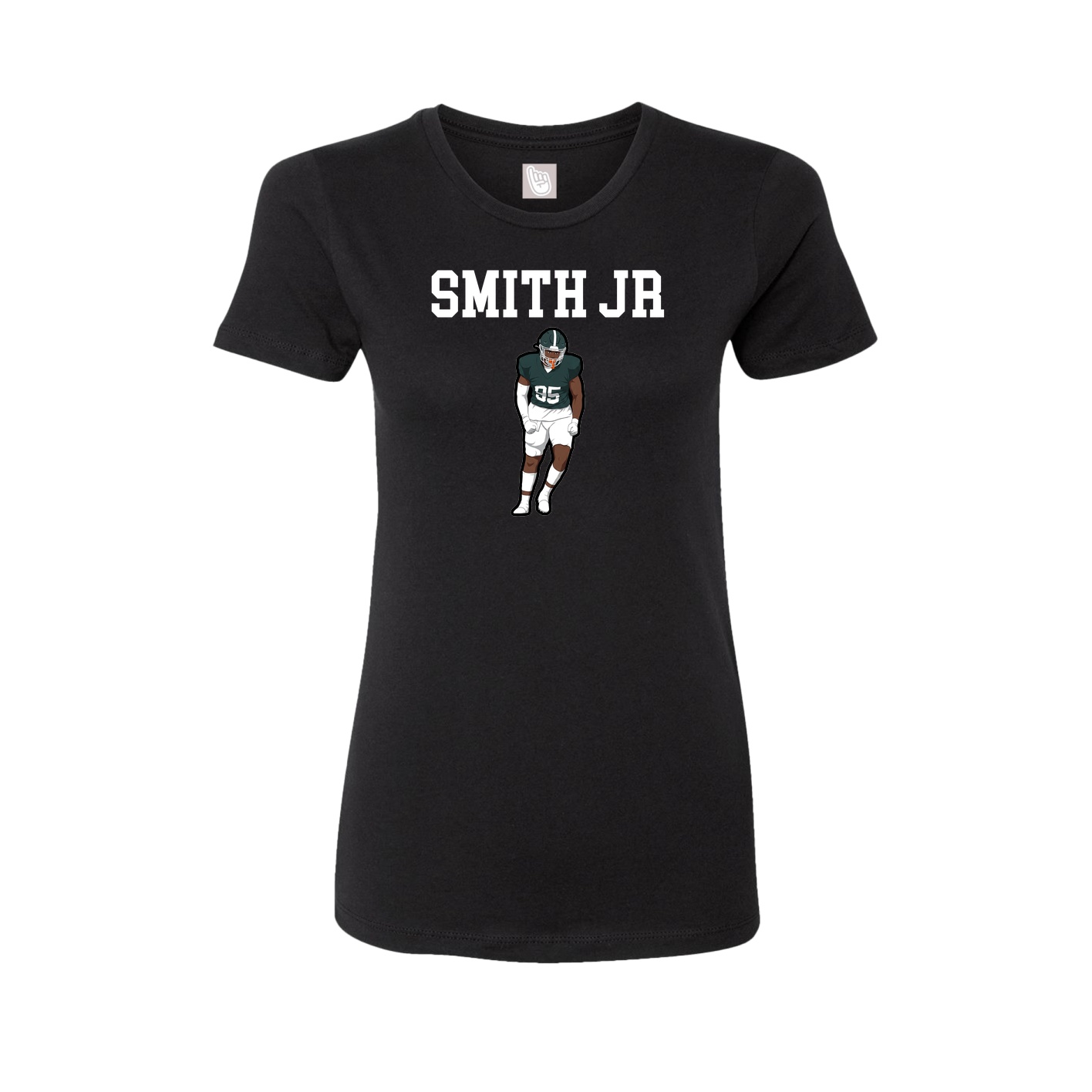 Fitted Women's Tee — Shirsey in Black