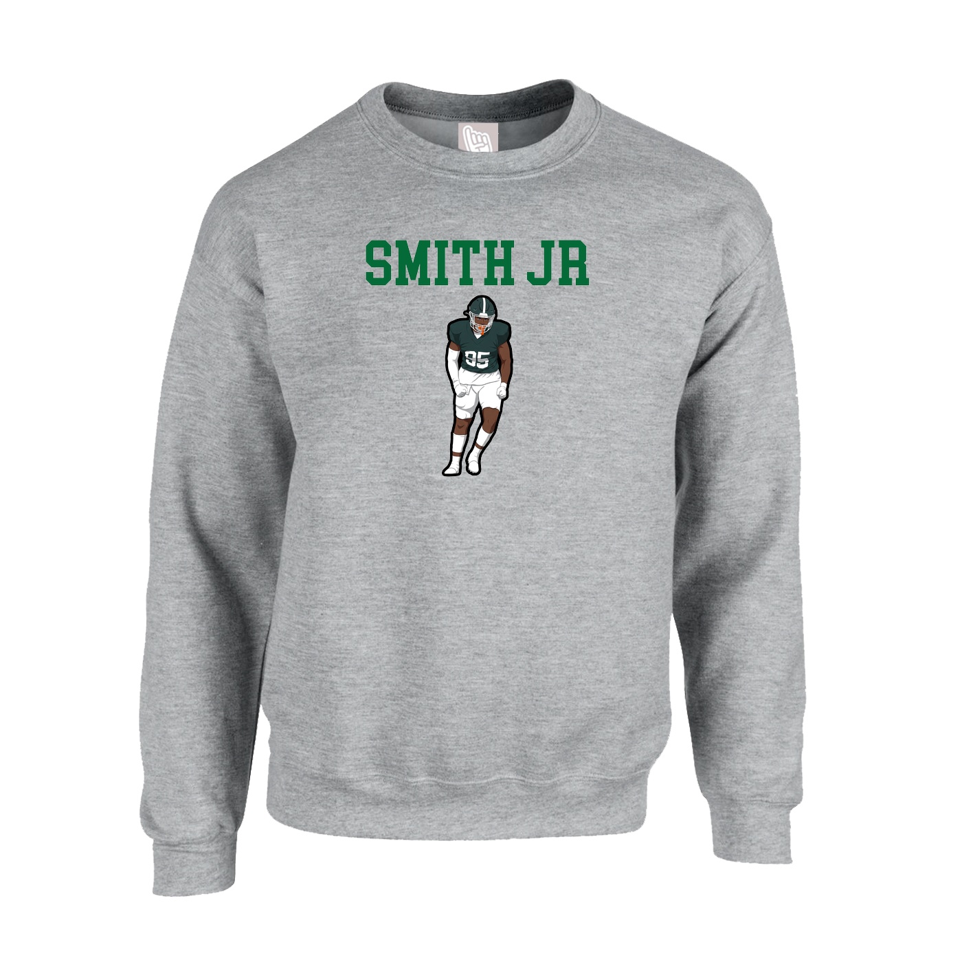 Fleece Crew — Shirsey in Grey