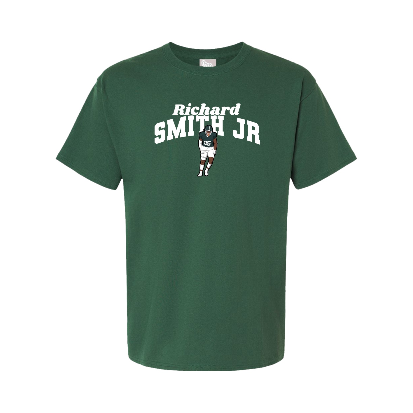 Youth Tee — Signature Arch in Green