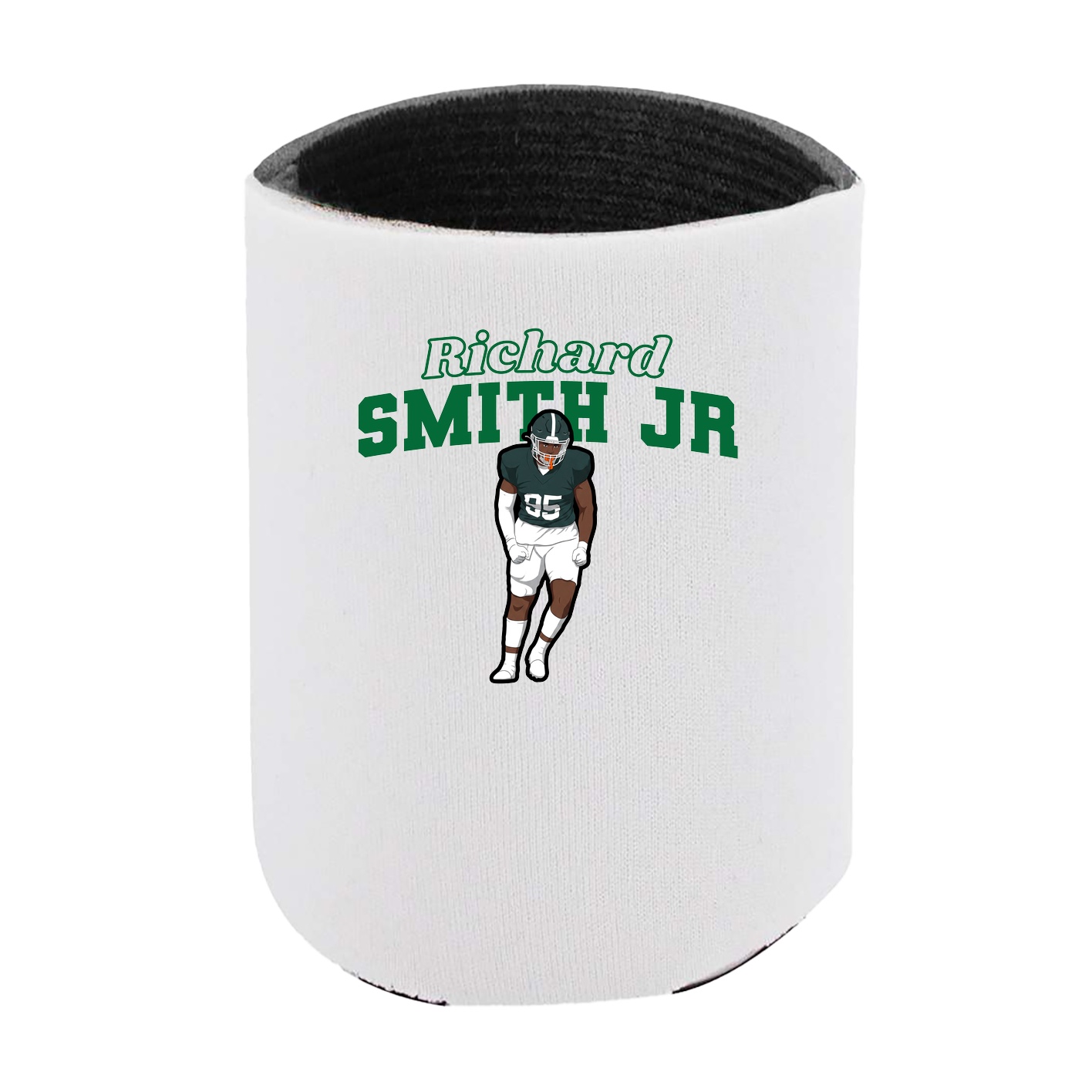 Can Holder — Name Arch in White