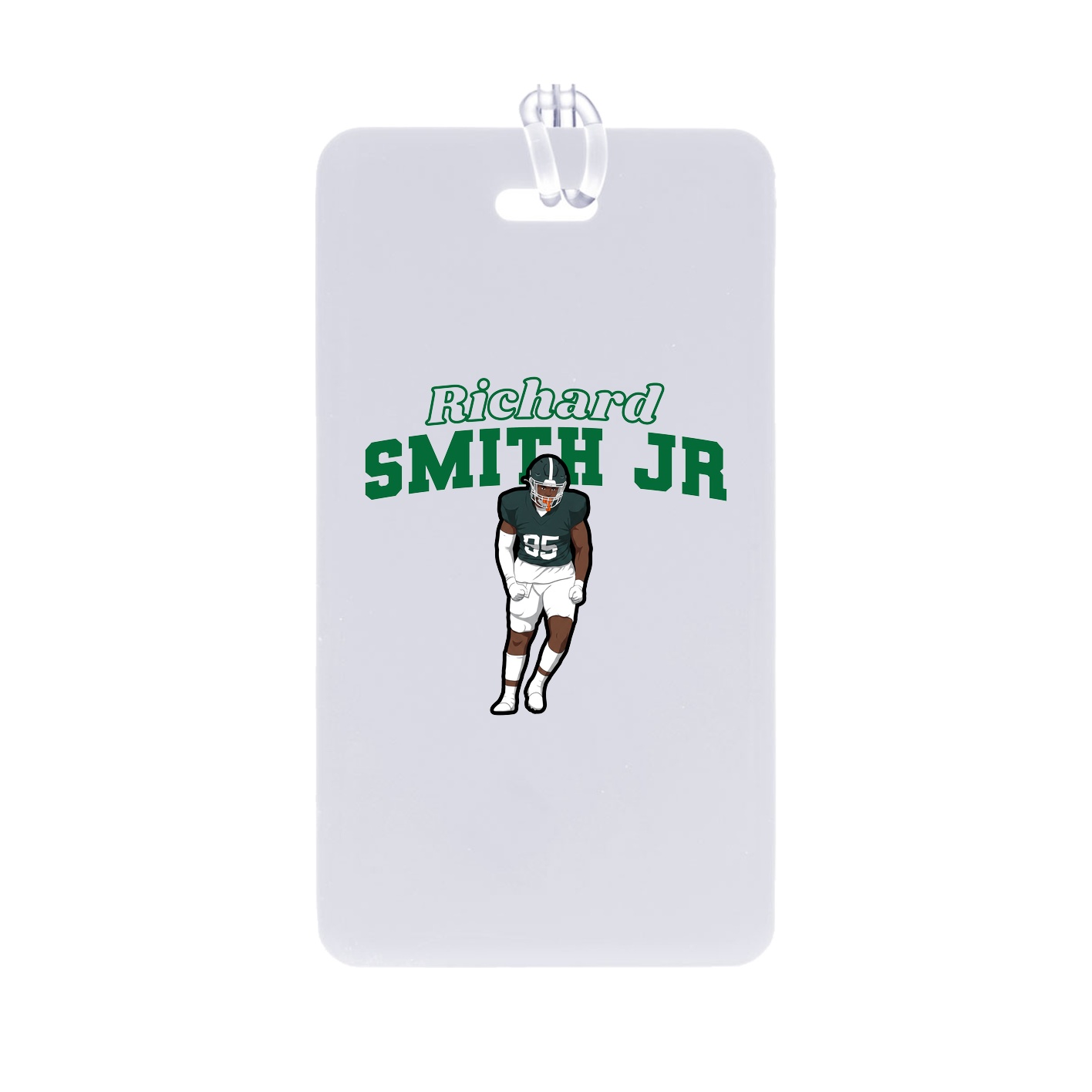 Bag Tag — Name Arch in Classic