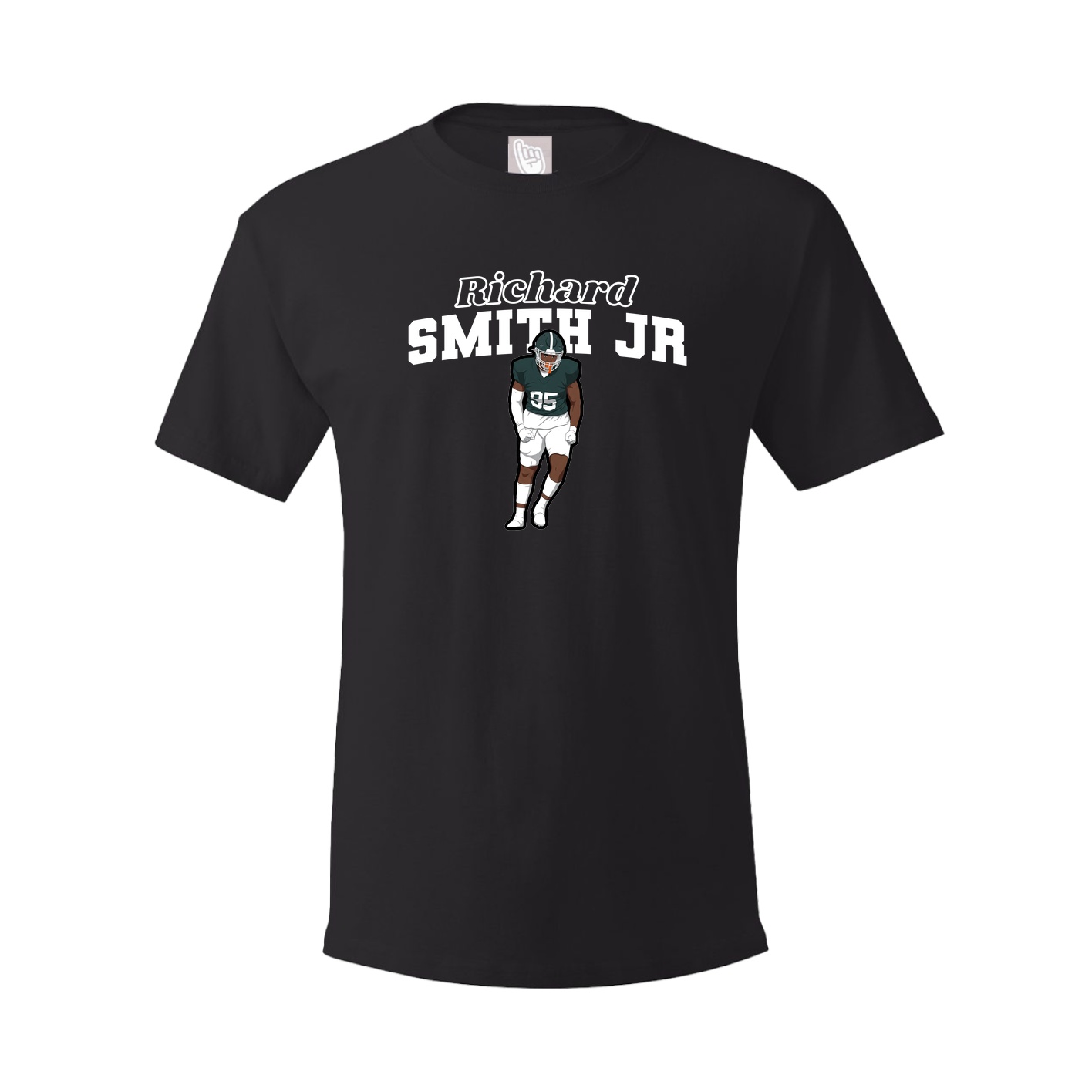 Youth Tee — Name Arch in Black