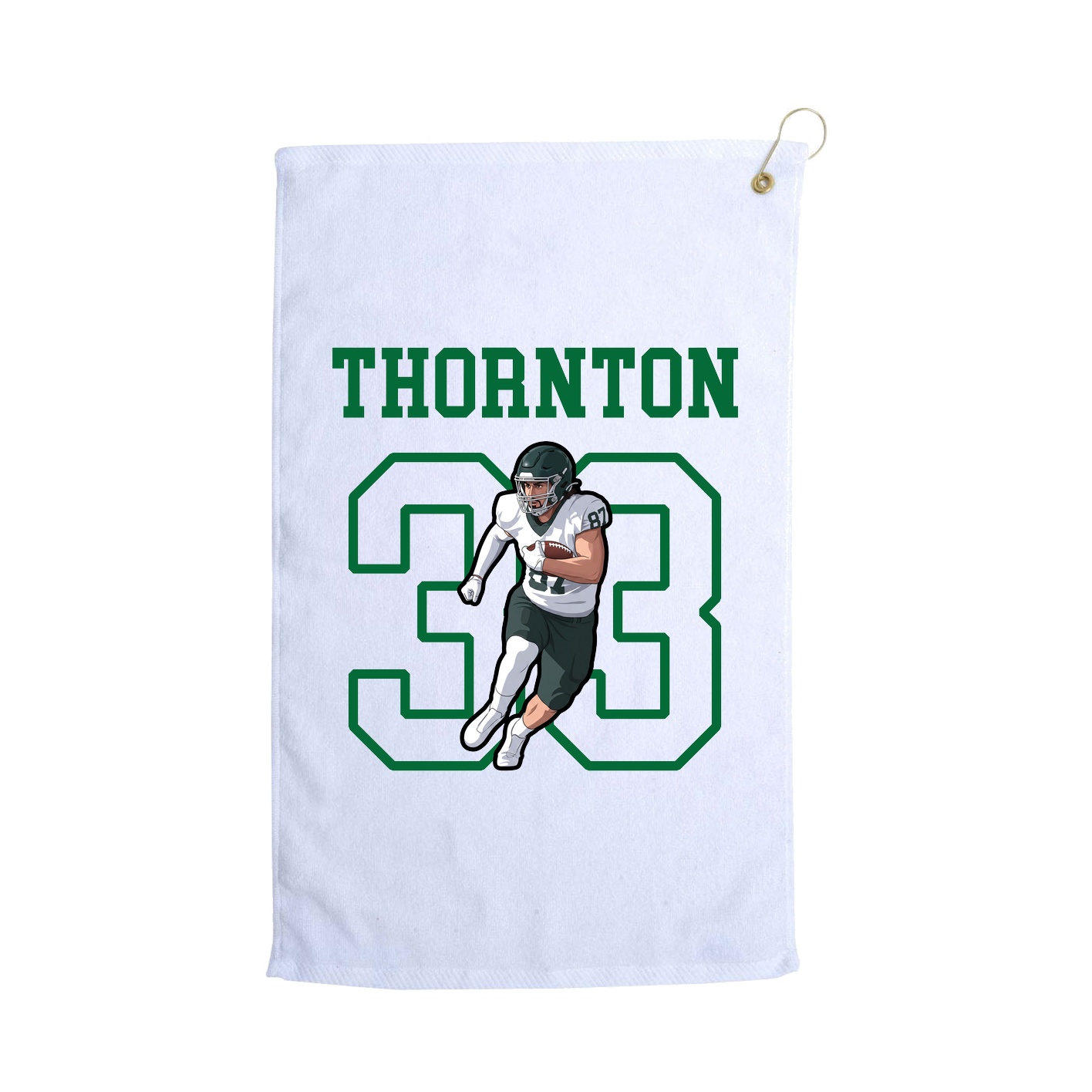 Golf Towel — Shirsey in White