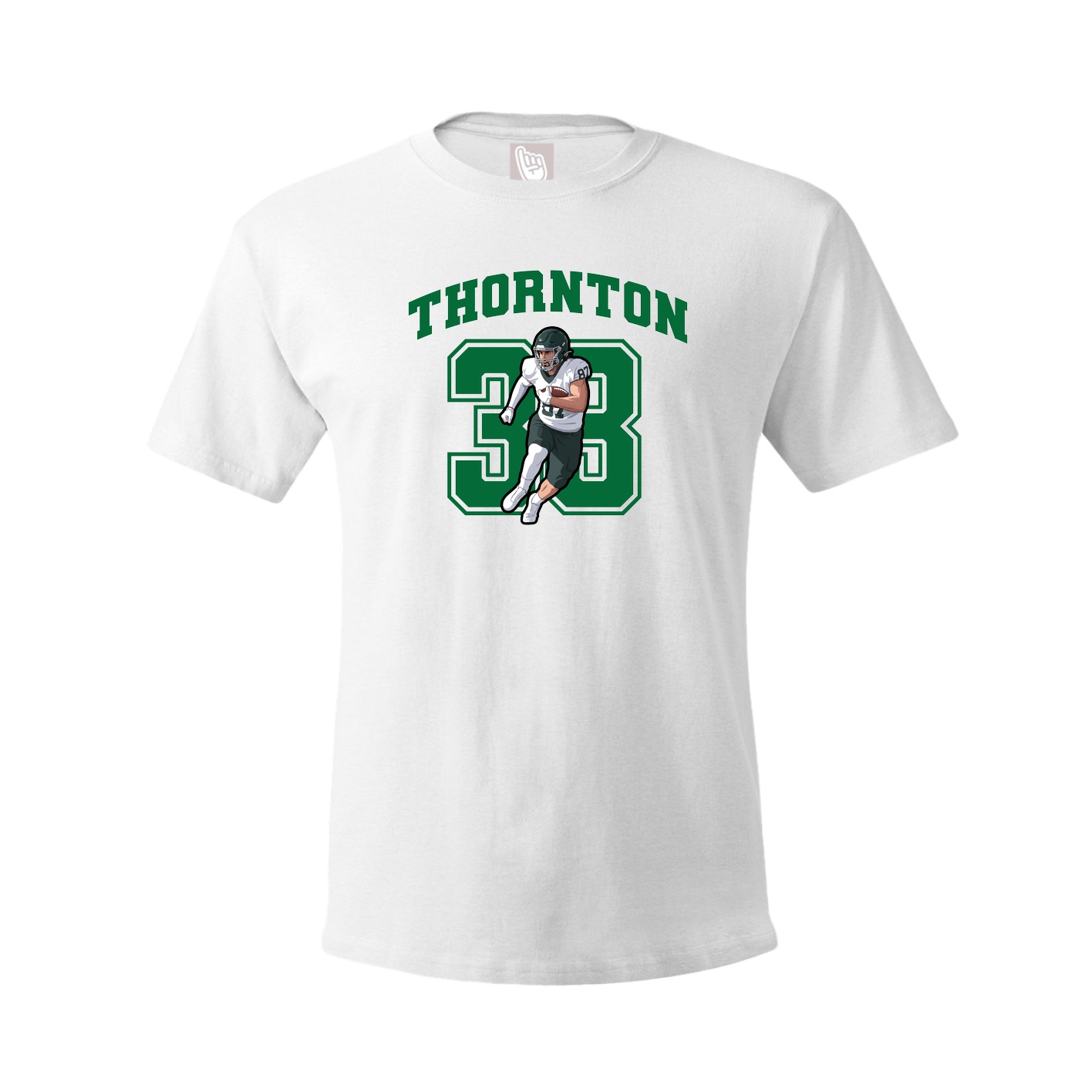 Tee — Number in White