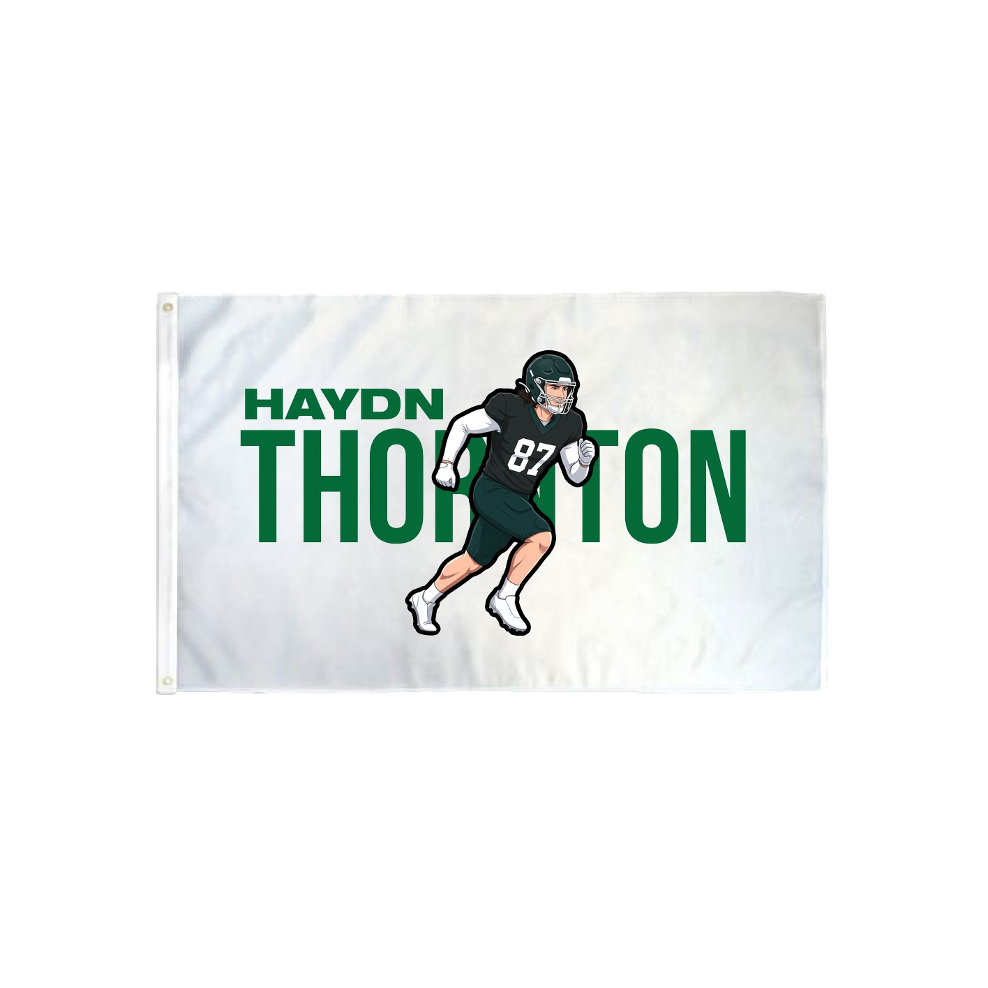 3x5 Flag — Player Name in Classic