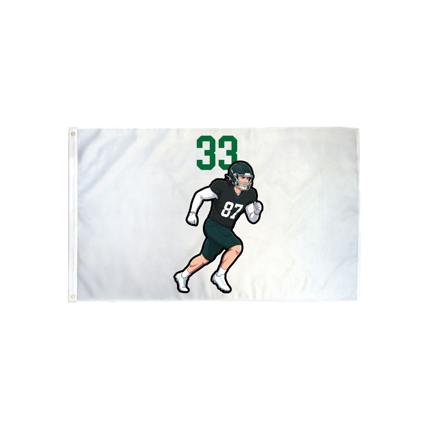 3x5 Flag — Number Top in Classic