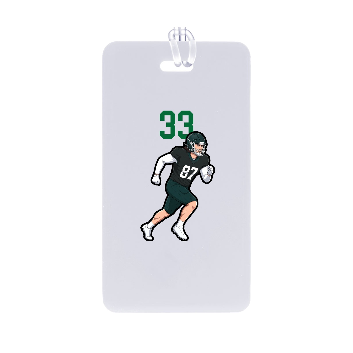 Bag Tag — Number Top in Classic