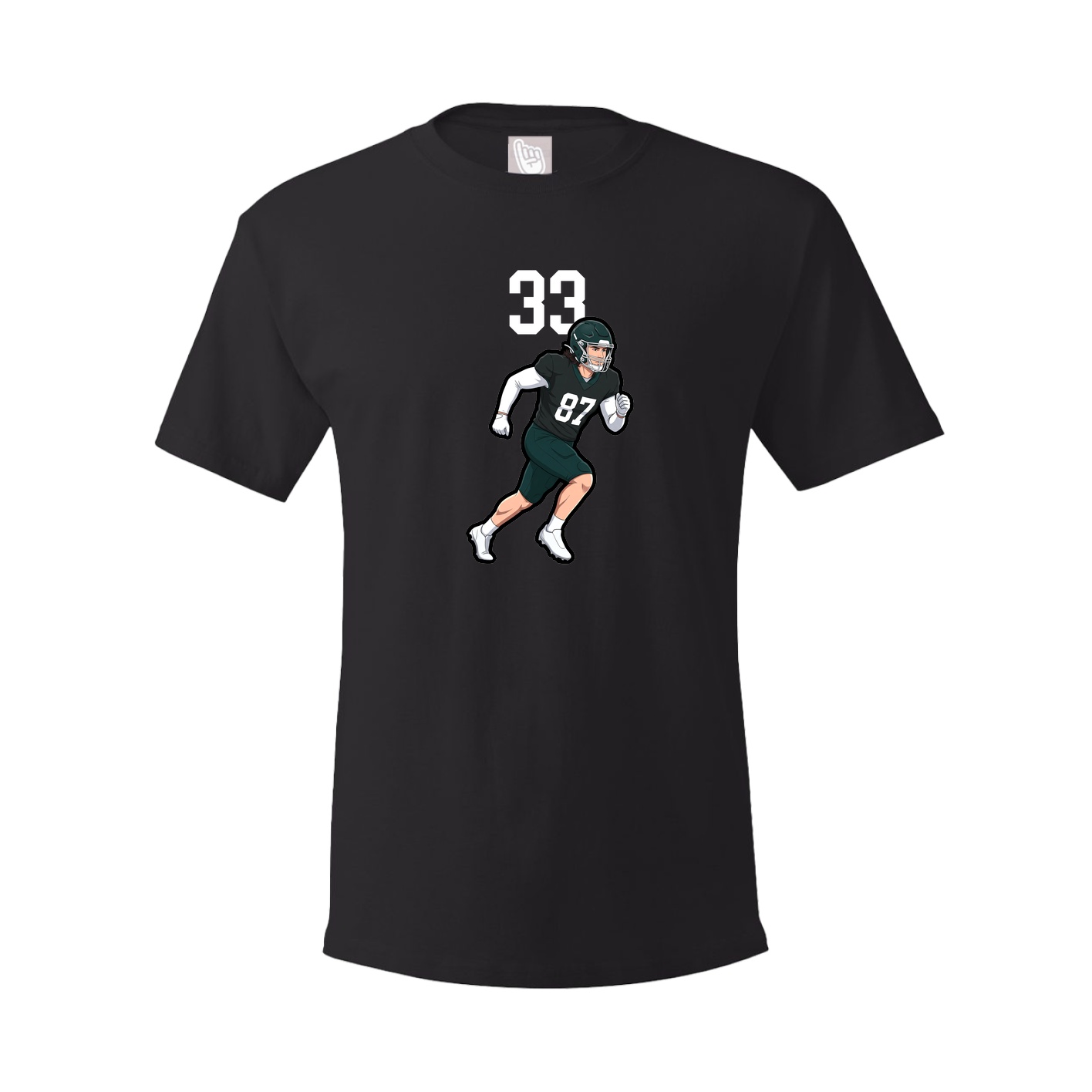 Tee — Number Top in Black