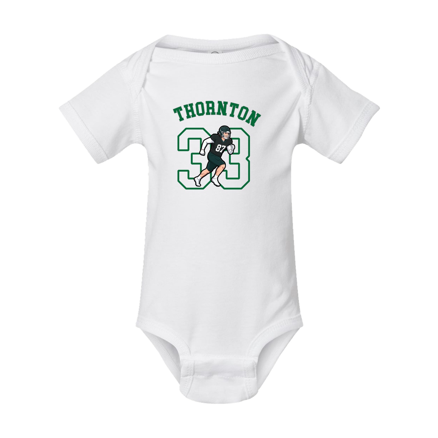 Baby Onesie — Shirsey Arch in White