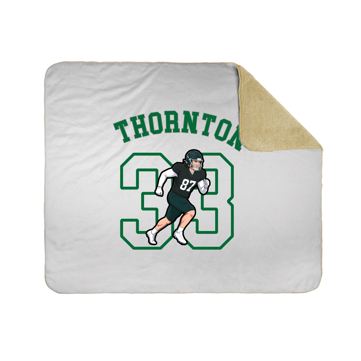 Throw Blanket — Shirsey Arch in White